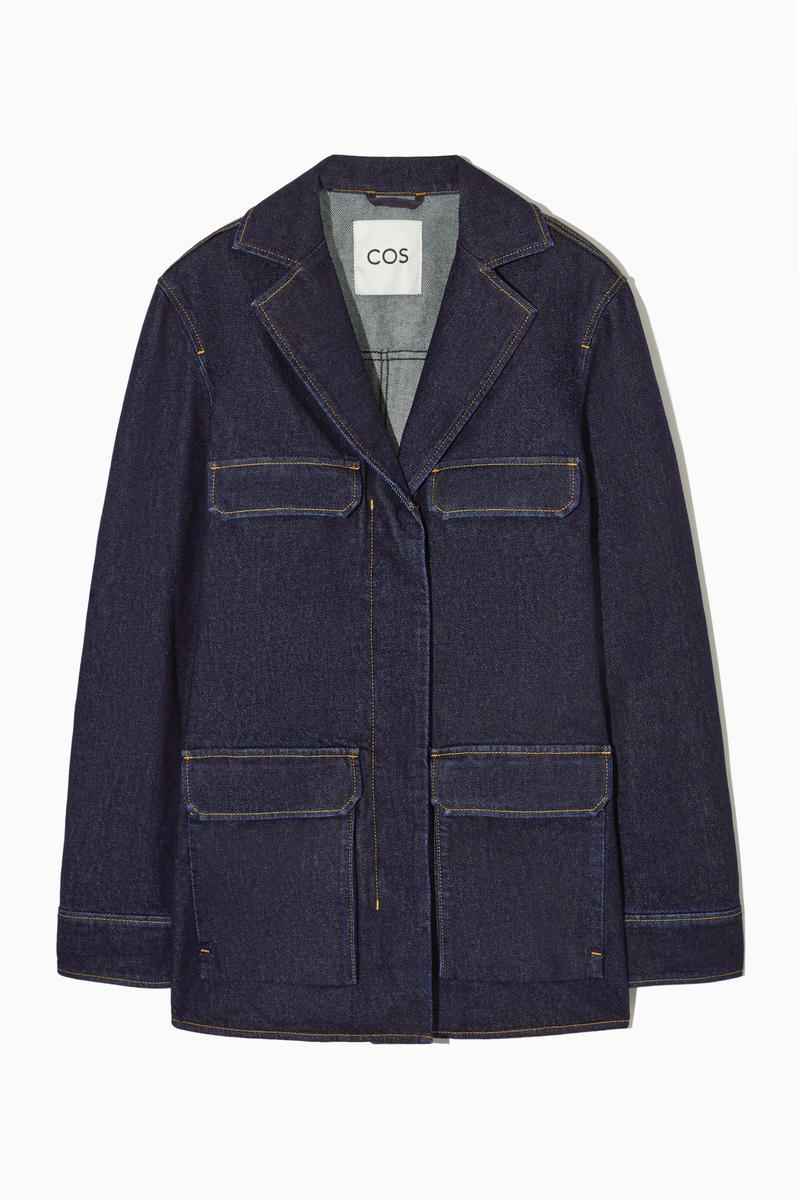 Utility-Style Denim Jacket