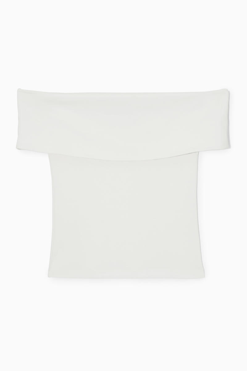 Off-The-Shoulder Jersey Top