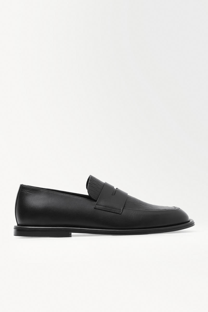 The Perforated Leather Loafers