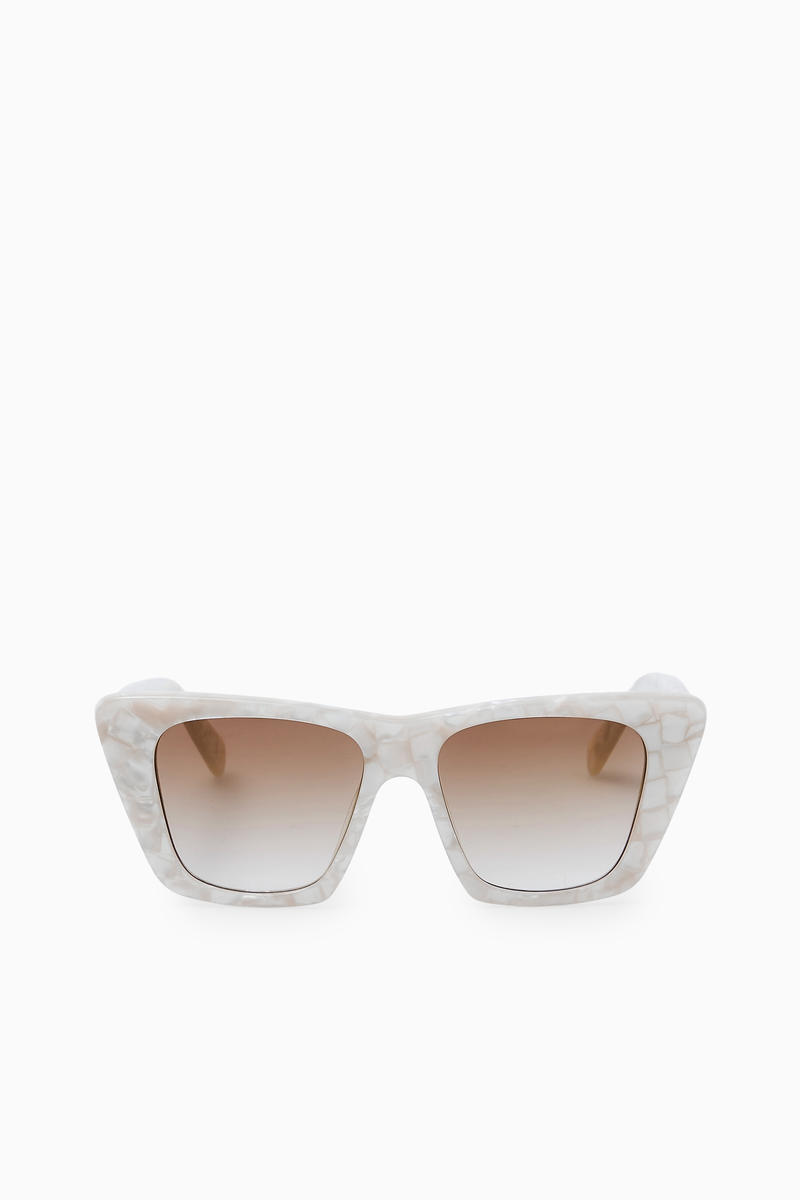 Oversized Cat-Eye Sunglasses