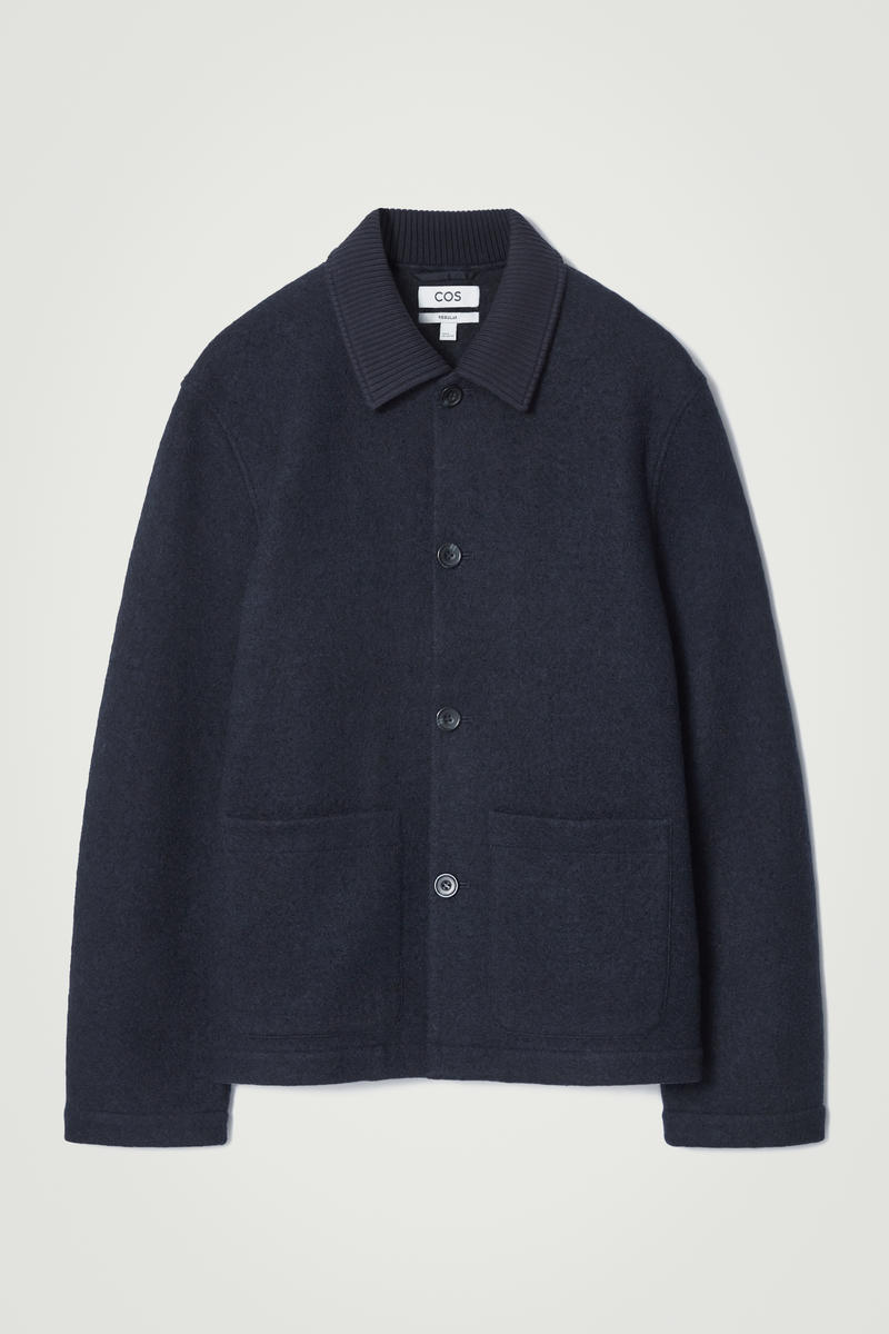 Boiled-Wool Chore Jacket