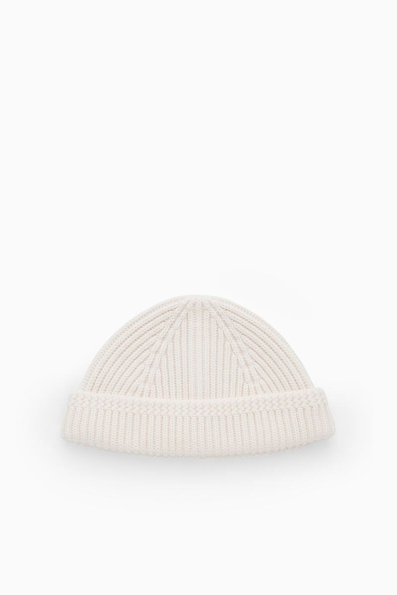 Short Merino Wool Beanie