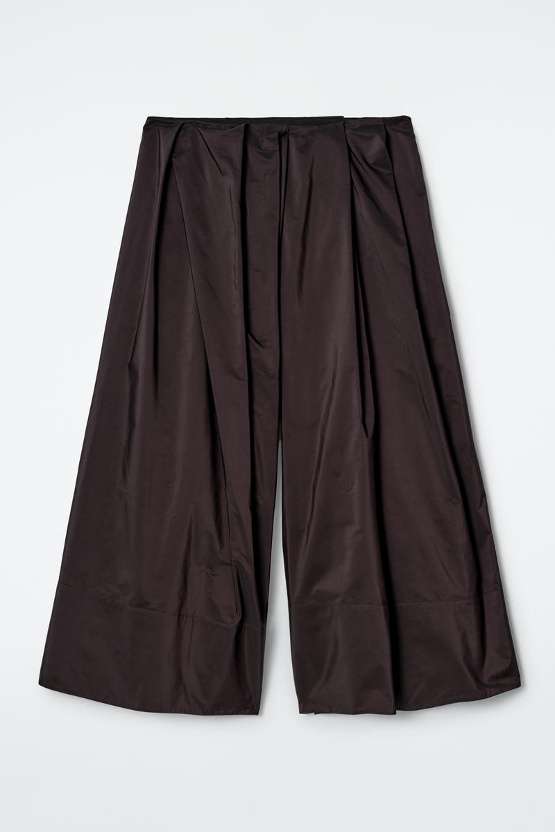Voluminous Pleated Culottes