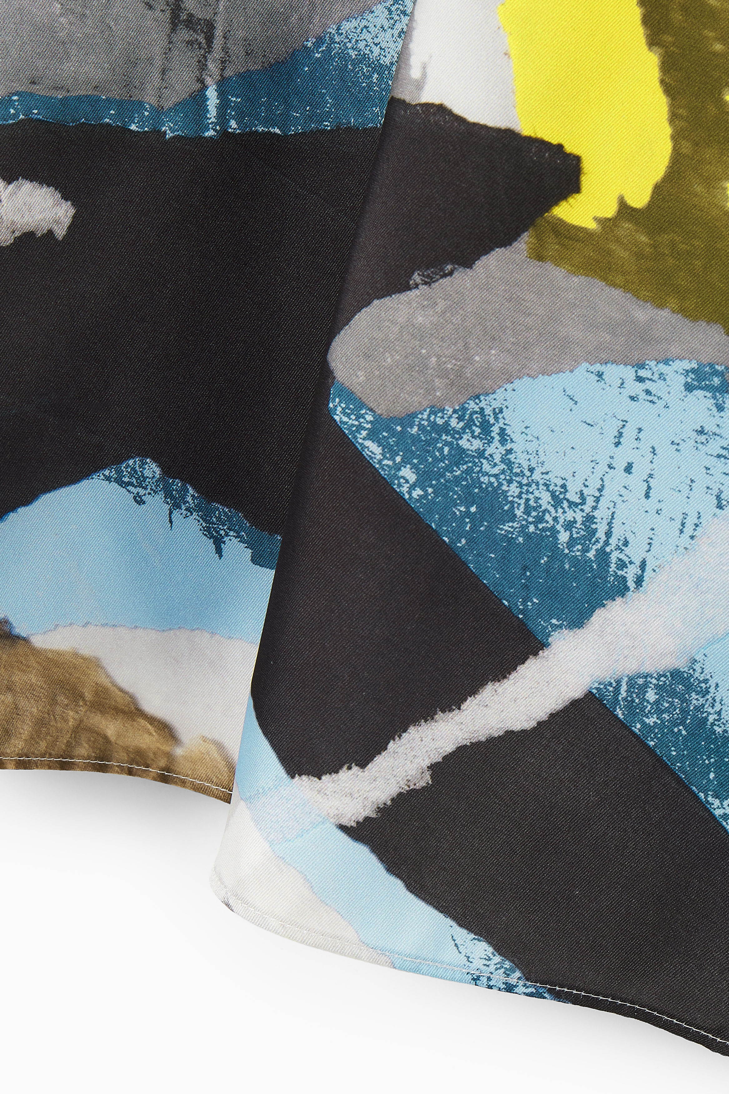 ☆韓国☆［MUCENT］PICA FLARED SKIRT 2color PRINTED FLARED MAXI SKIRT - MULTICOLORED | COS