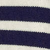 navy / cream / striped