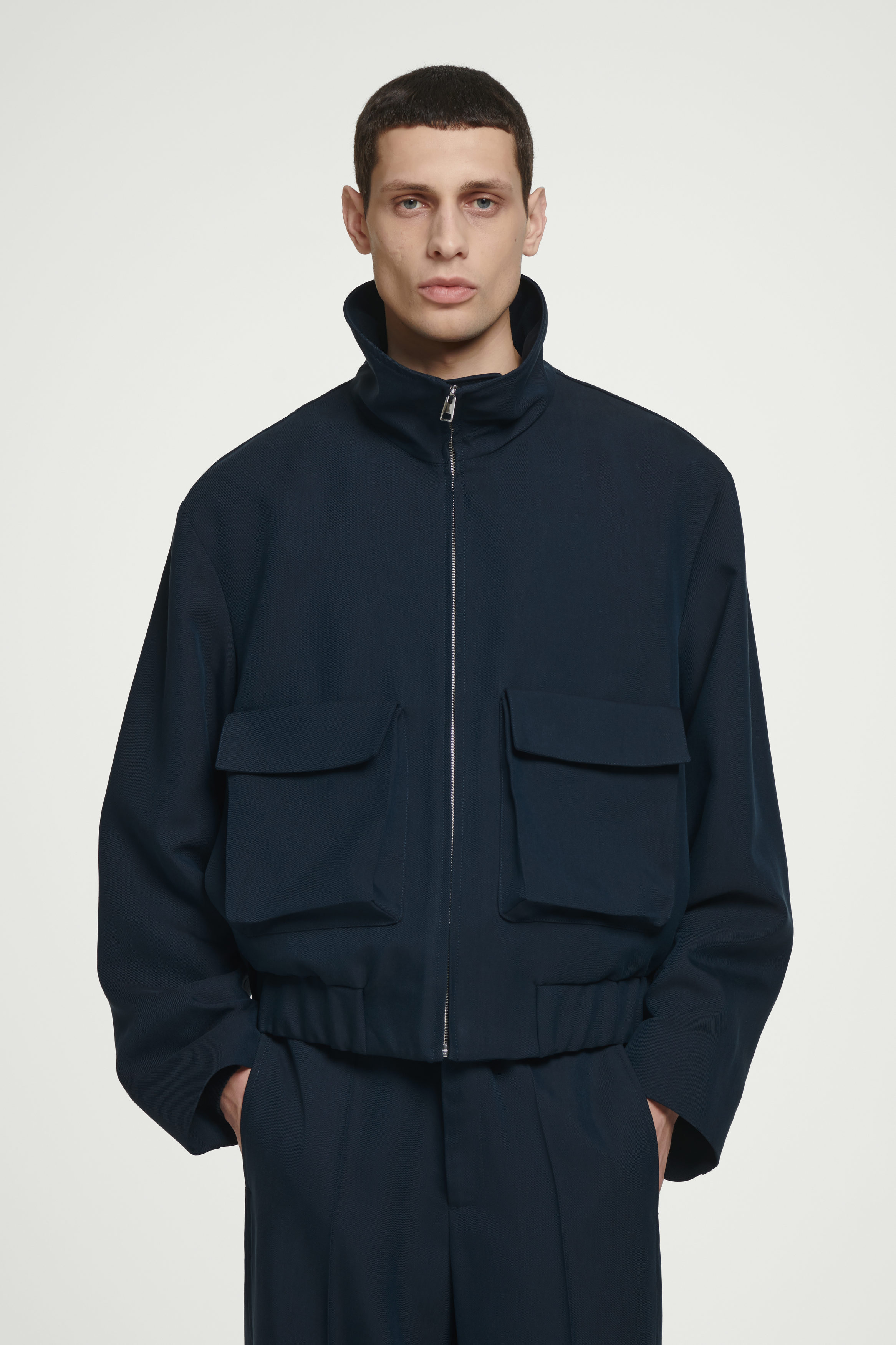 ジャケット IONSEOUL Of Basic Midi Jacket BMY179 6be0193182f5eeae79b469e010f6a6