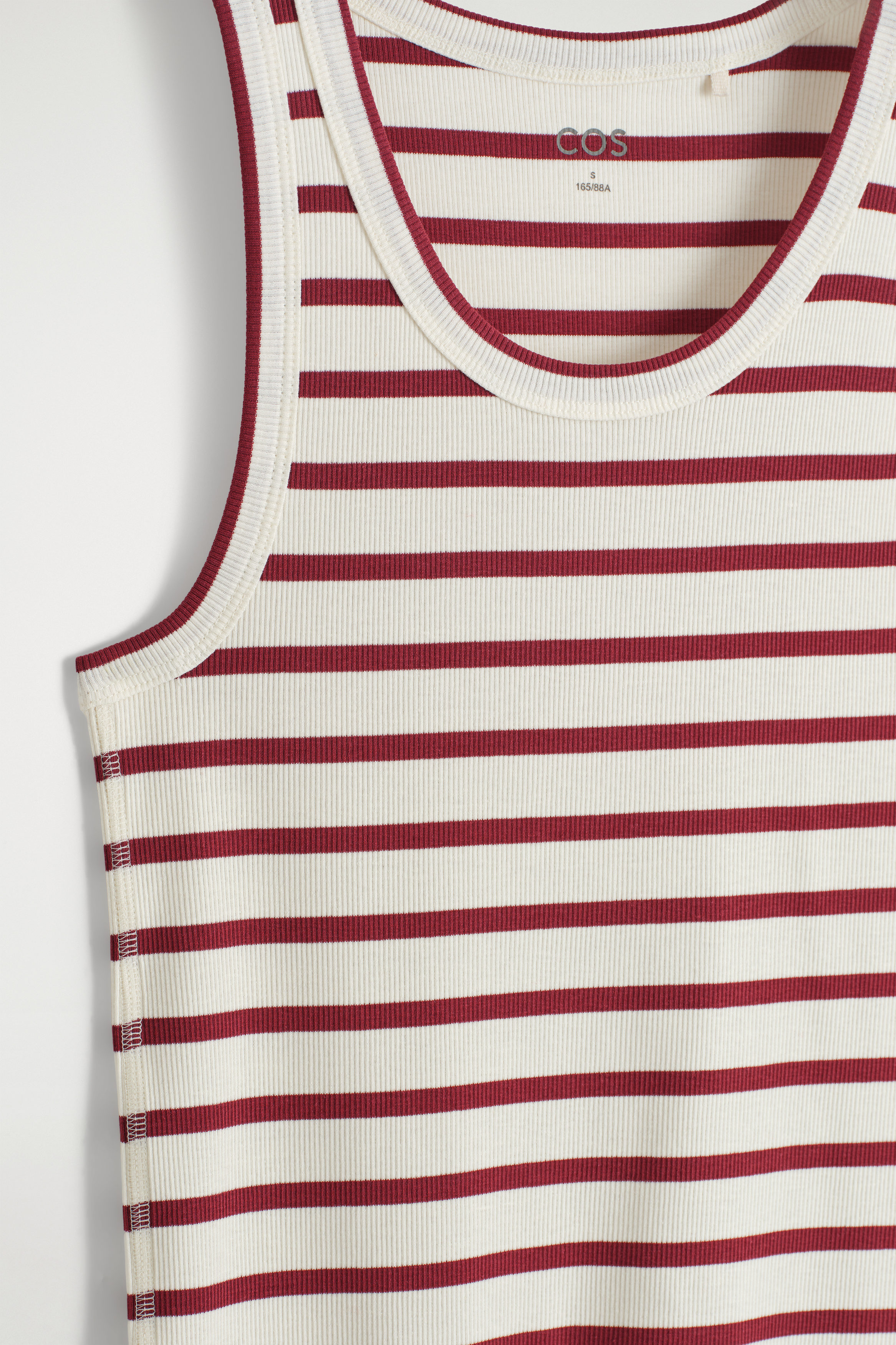 【SATUR】 (W) Apero Logo Stripe Sleeveless Top 6c0f0e1e31b1ac97efce5ad2a817d6