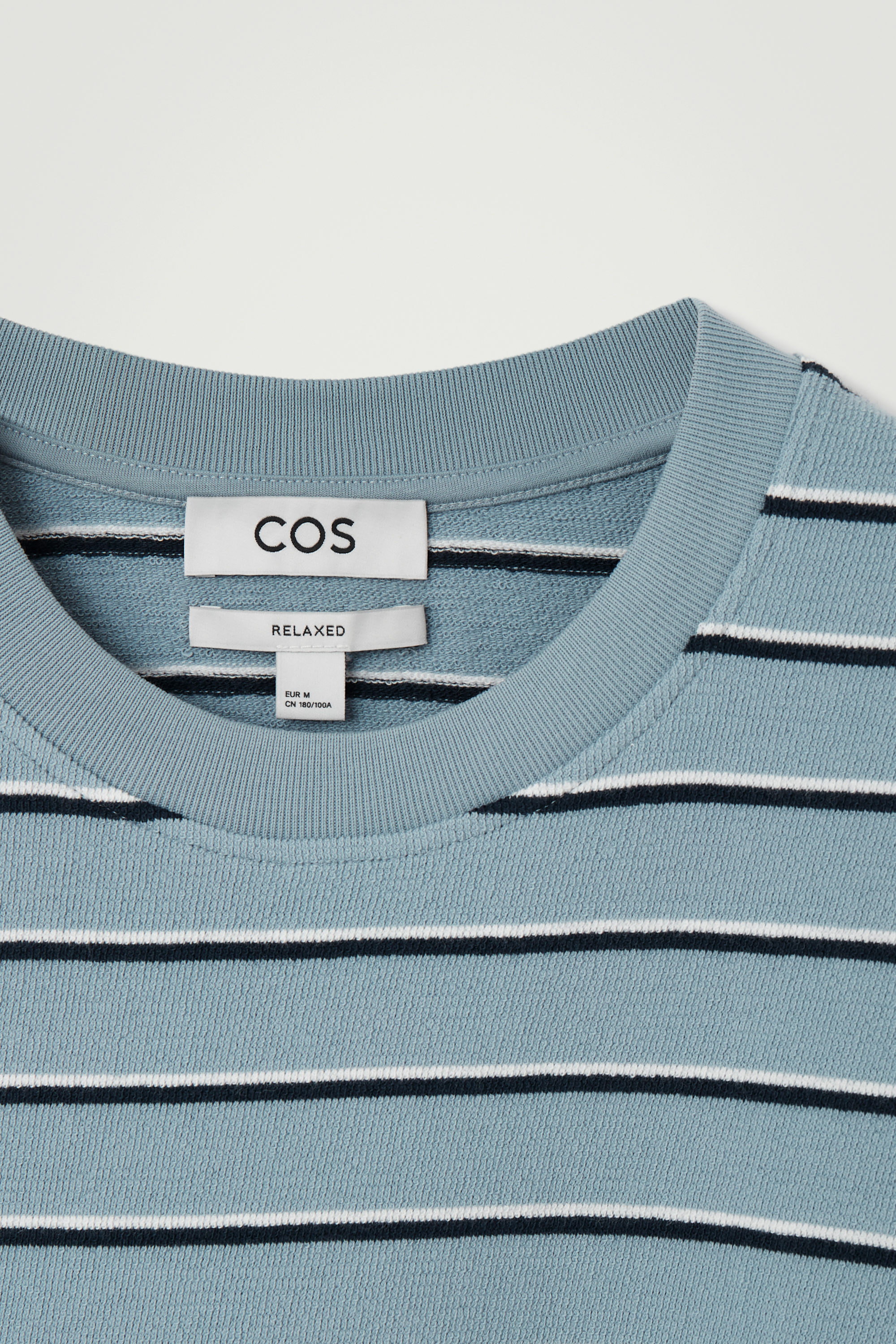 【DISCERNMENT】Stripe Relaxed T-shirt 6c8cbd7e0339a54d52796b5c02334c