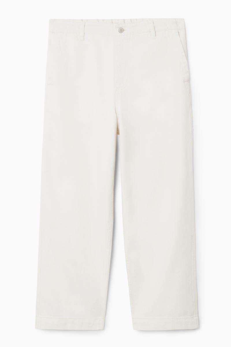 Diem Cropped Straight-Leg Jeans