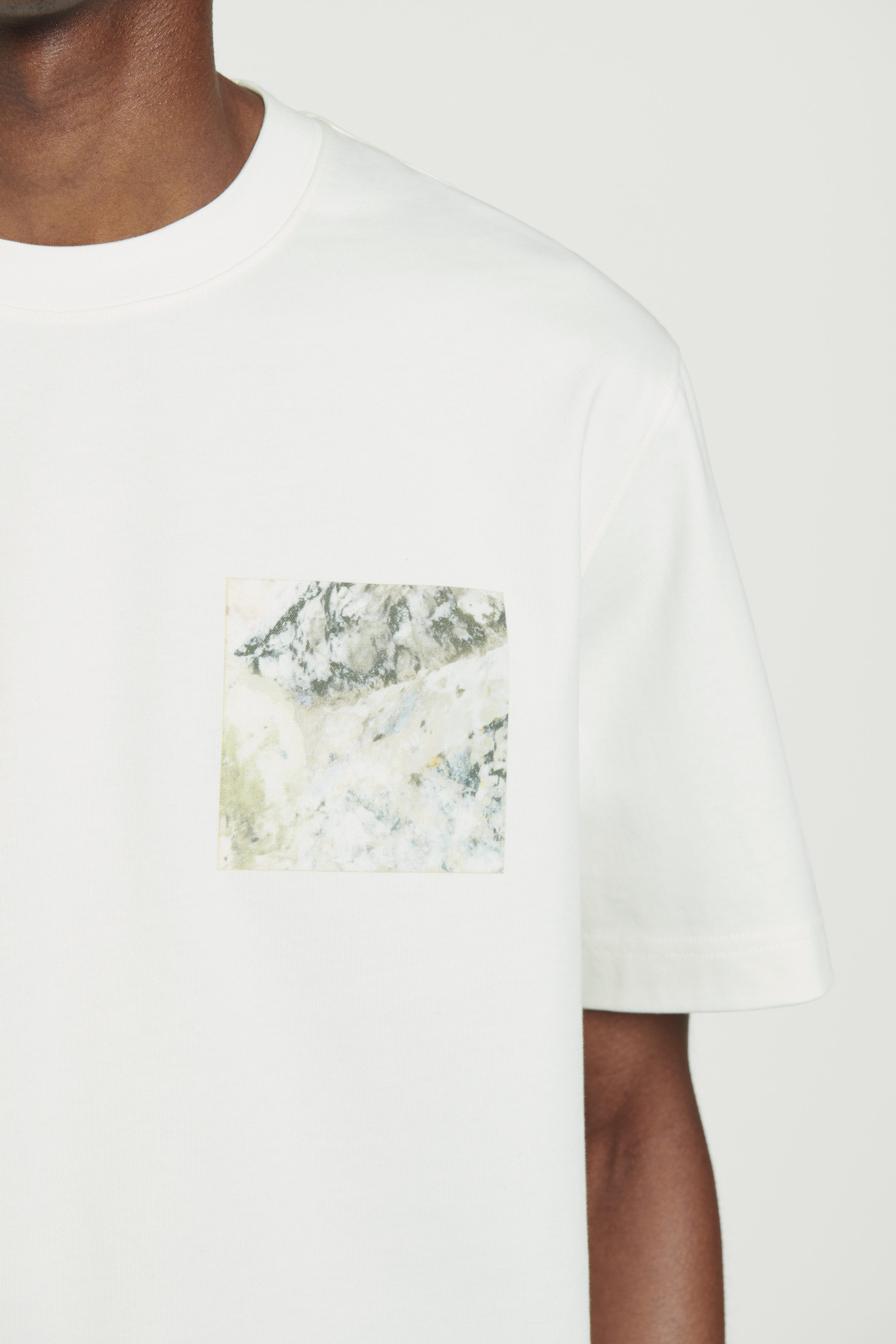 off-white Fresco Star コットン Tシャツ 人気 Off-White Fresco Star Over T-shirt | Black | FARFETCH