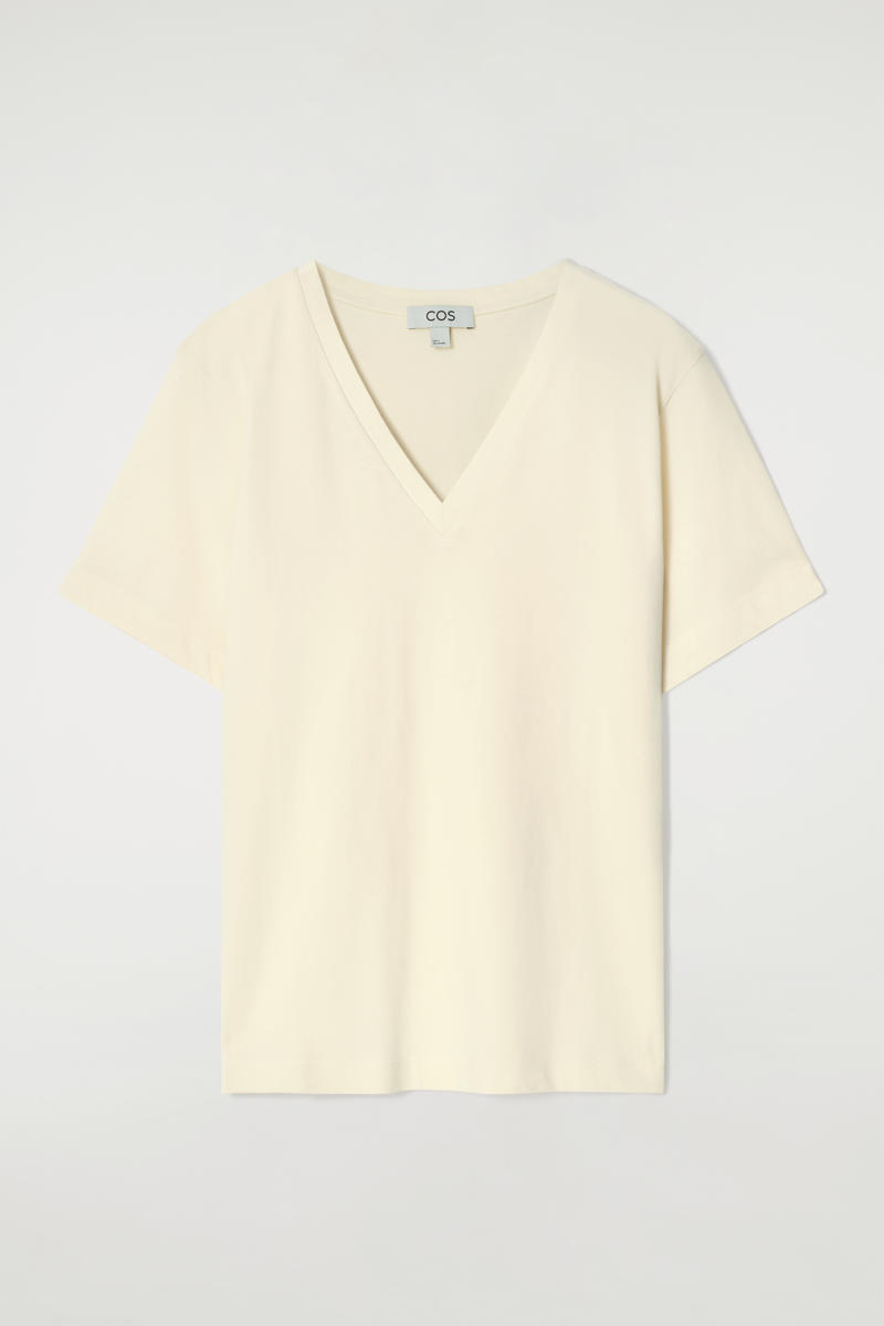 V-Neck Cotton T-Shirt