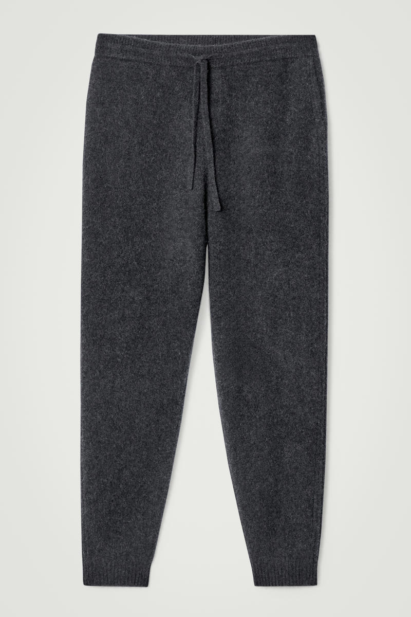 Boiled-Cashmere Joggers