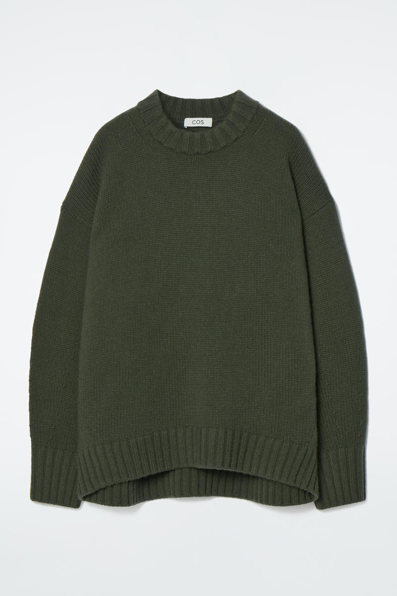 Chunky Pure Cashmere Crew-Neck Jumper