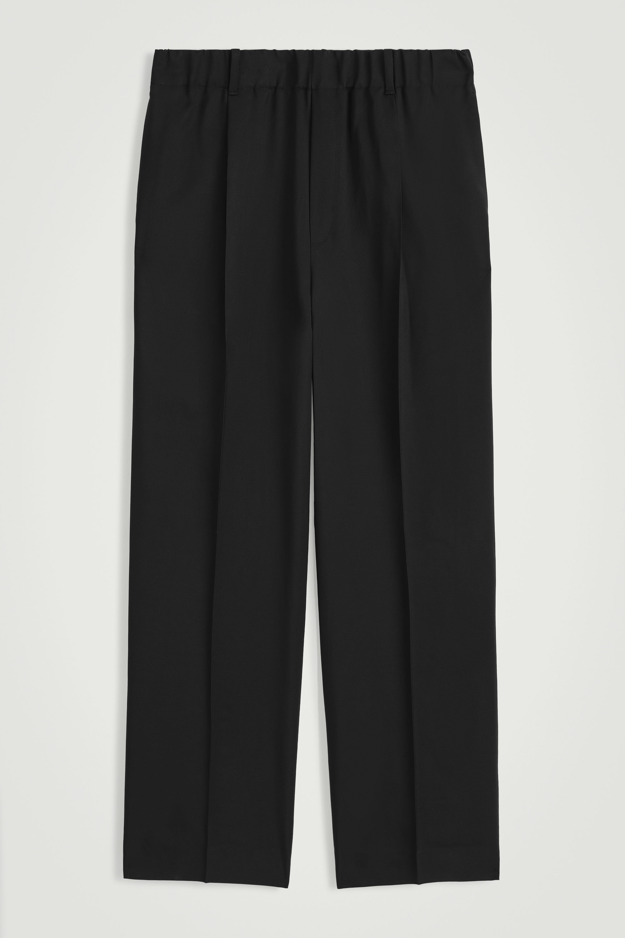 everyone polyester twill slacks ennoy 黒 Black Wool and Mohair Evening Pants SS25 28690535 | Zegna JP