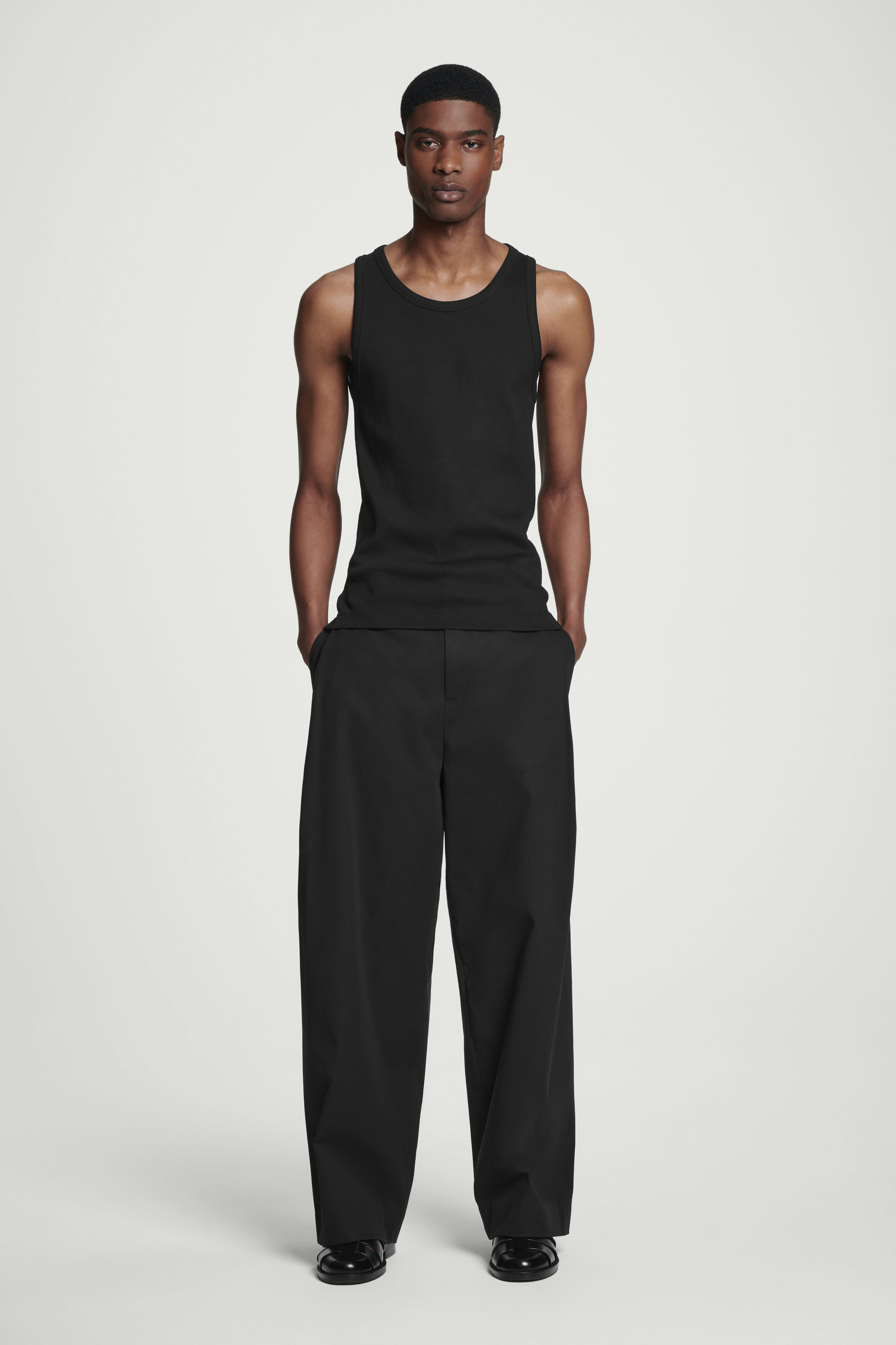 Loose Fit Rib Tank