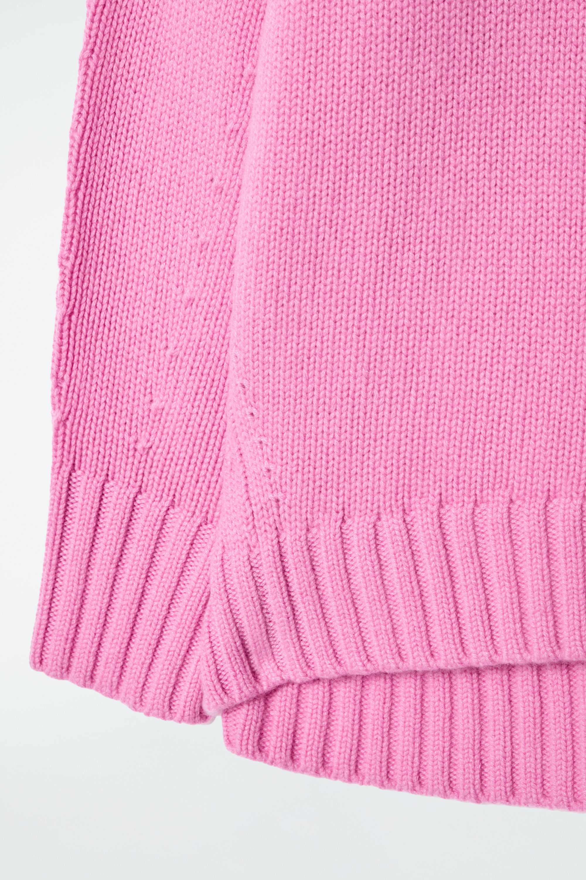 値下げsilicon label crew neck knit ピンク Sサイズ