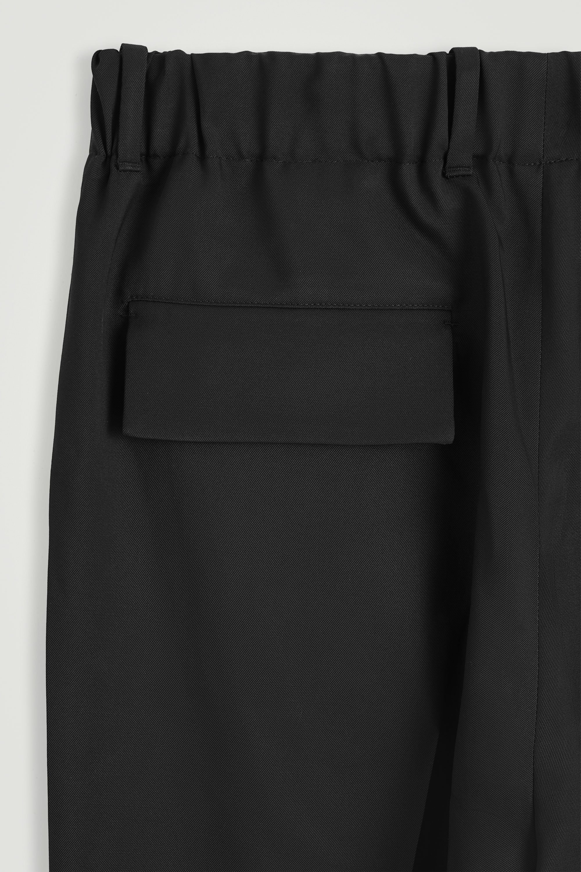 KLASICA wool uncle trousers 2 黒 KLASICA wool uncle trousers 2 黒