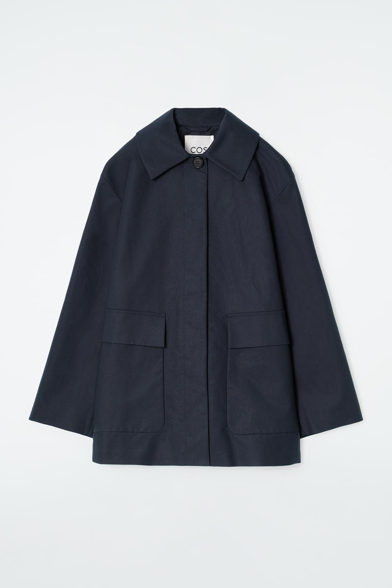 Collared Cotton Car Jacket