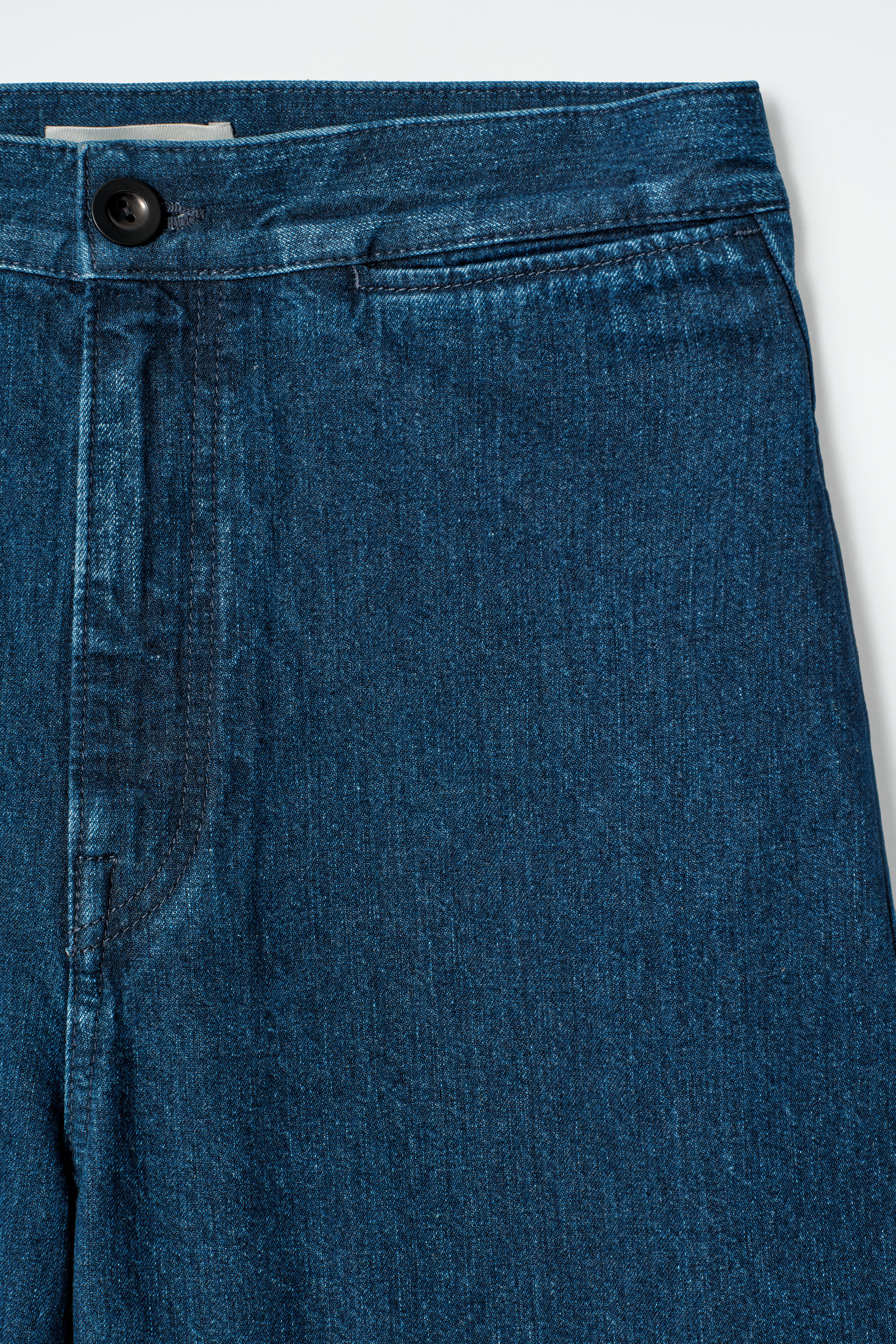 【Raucohouse】Nova curved wide denim pants Raucohouse】Nova curved wide denim pants (Raucohouse/デニム