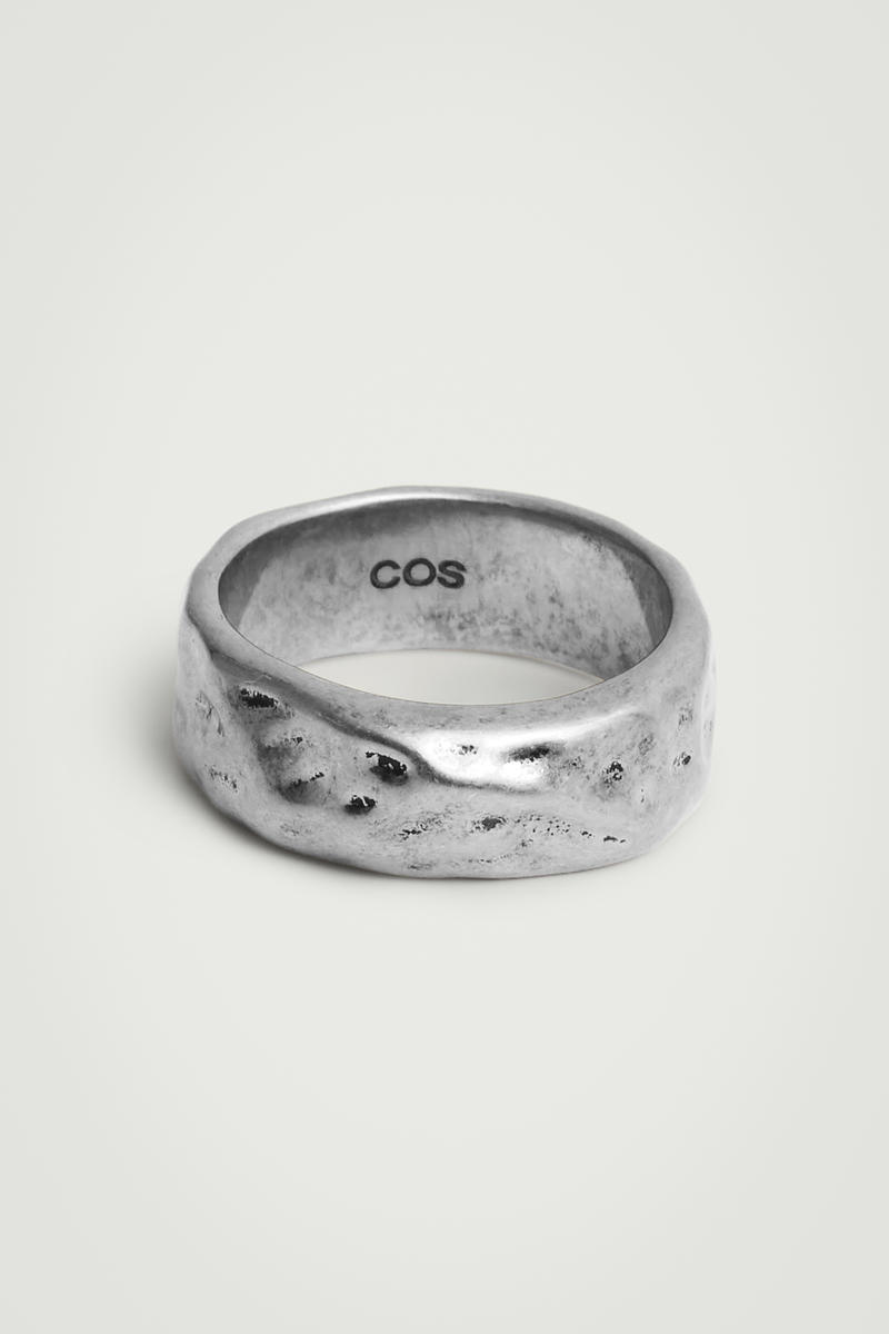 Hammered Chunky Ring