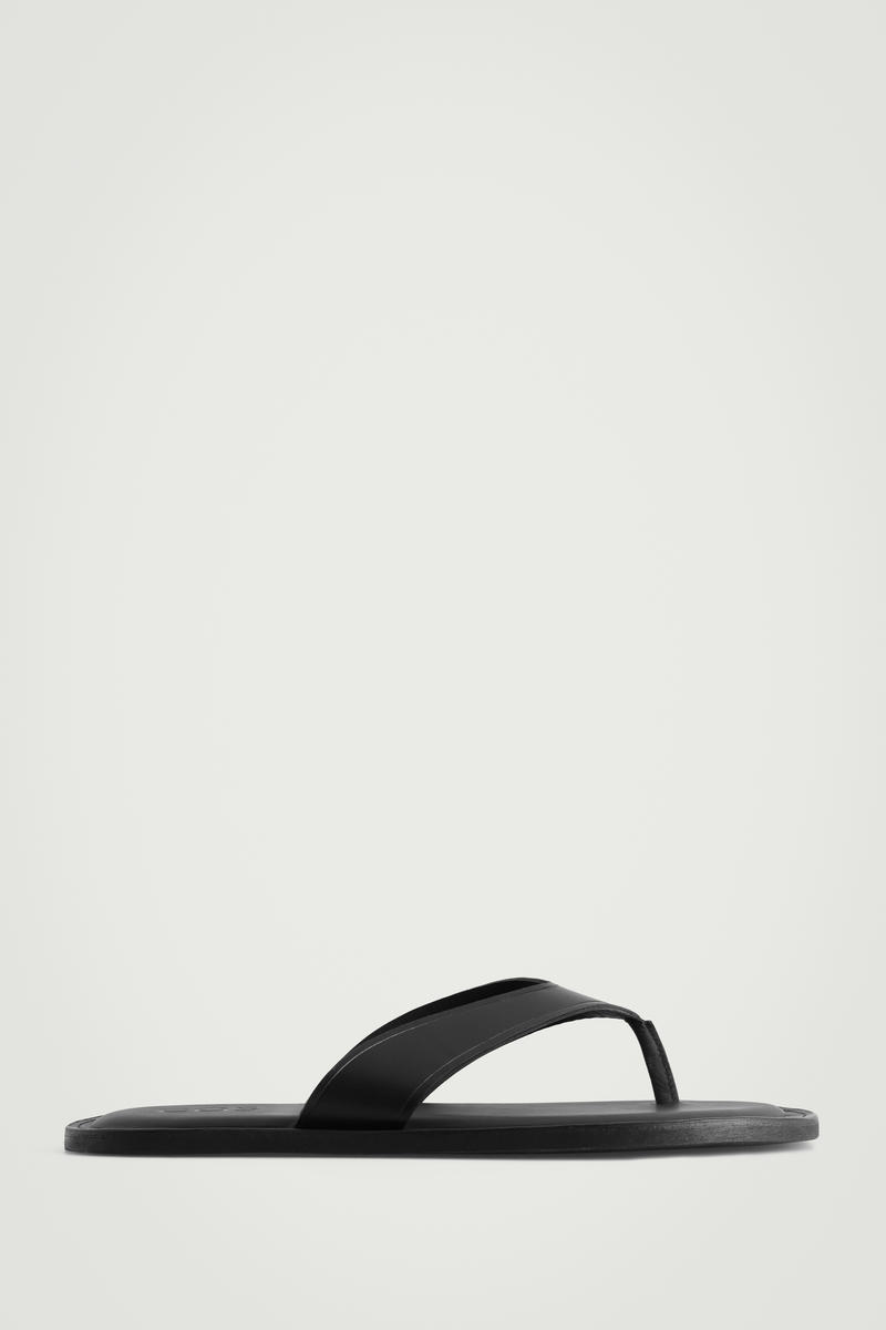 Cos Tongs En Cuir