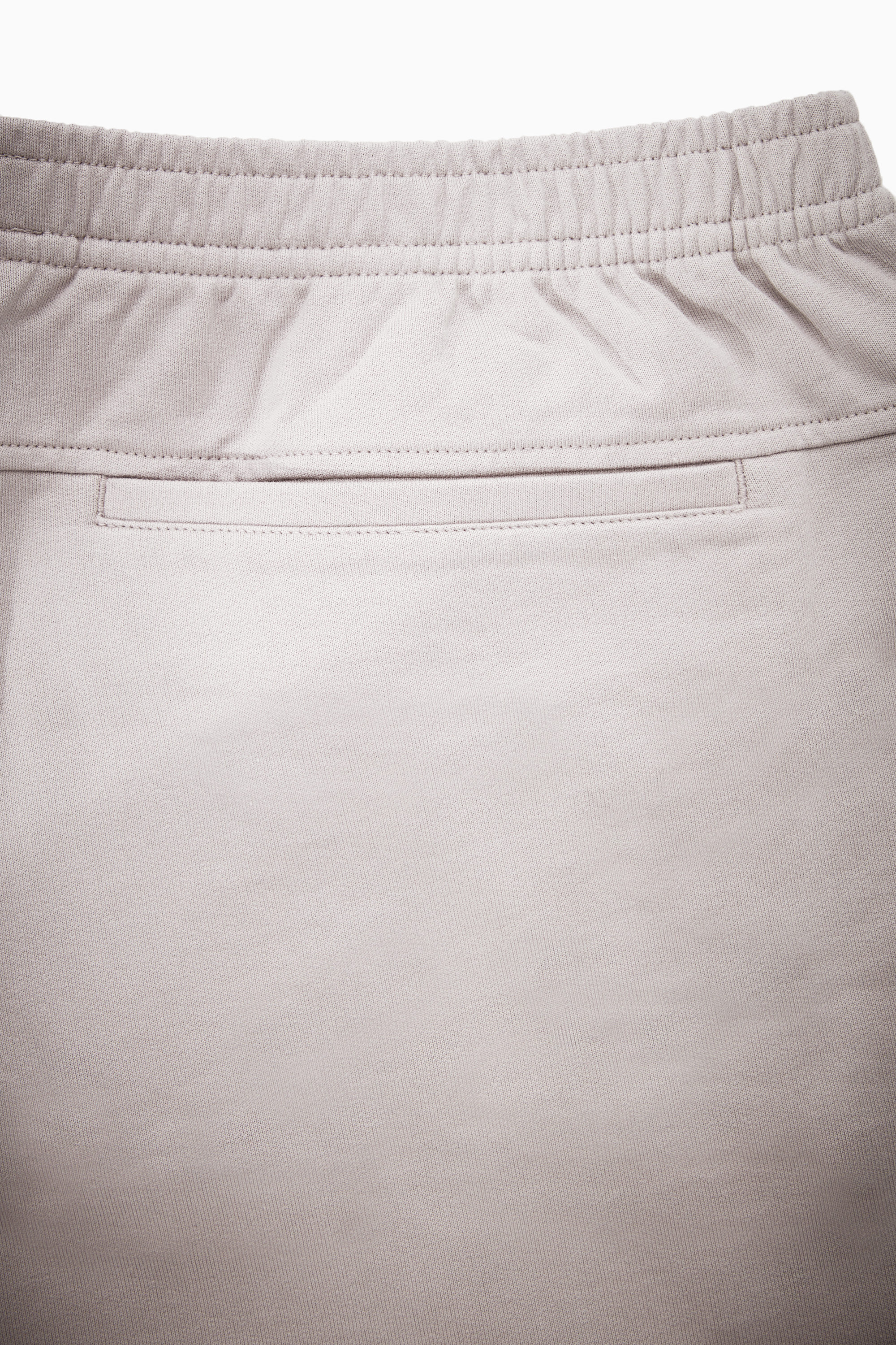 REGULAR-FIT JERSEY SWEAT SHORTS - LIGHT GREY
