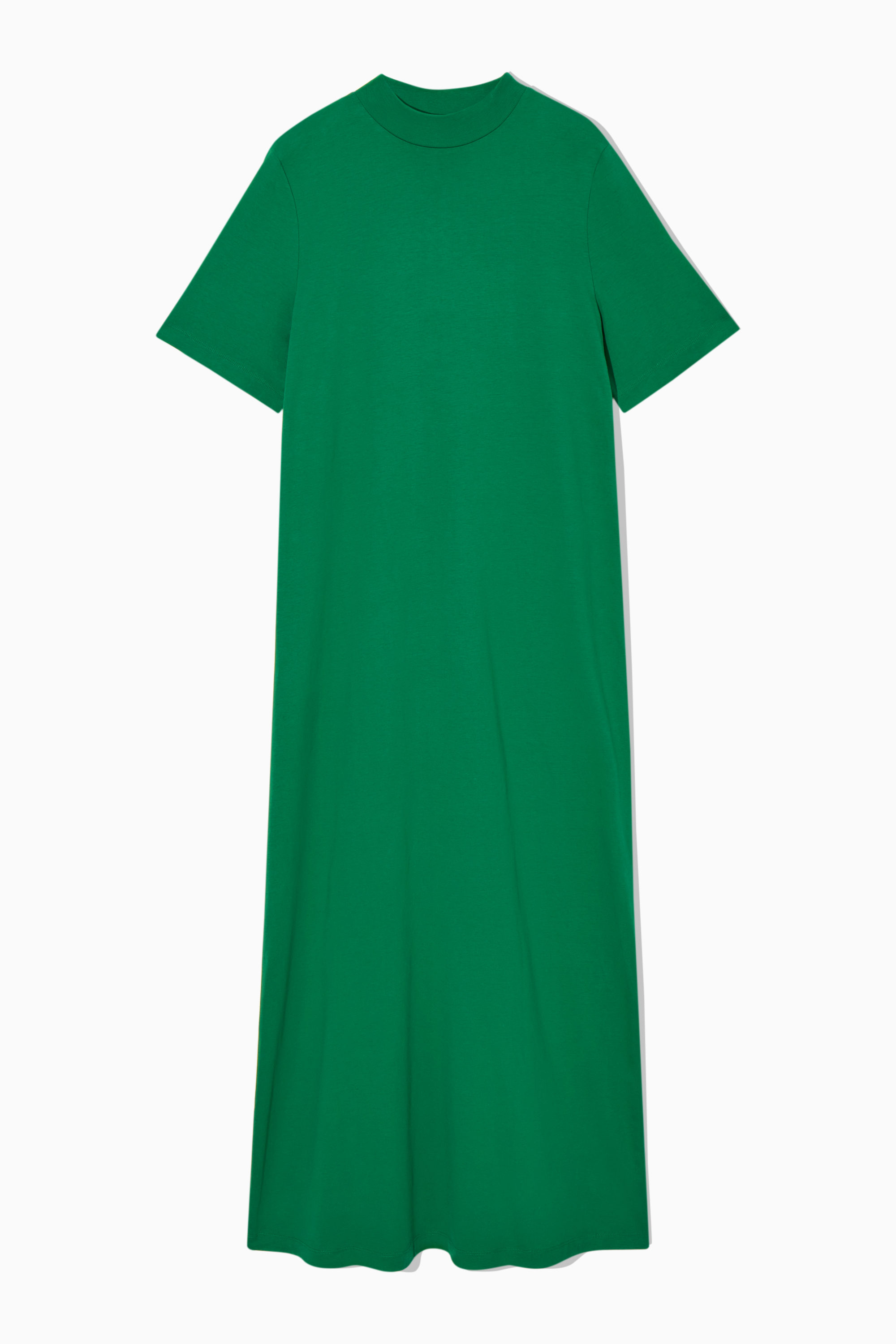 Long green sale t shirt dress