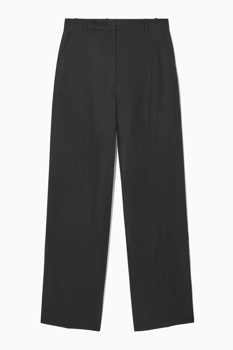 Tailored Straight-Leg Trousers