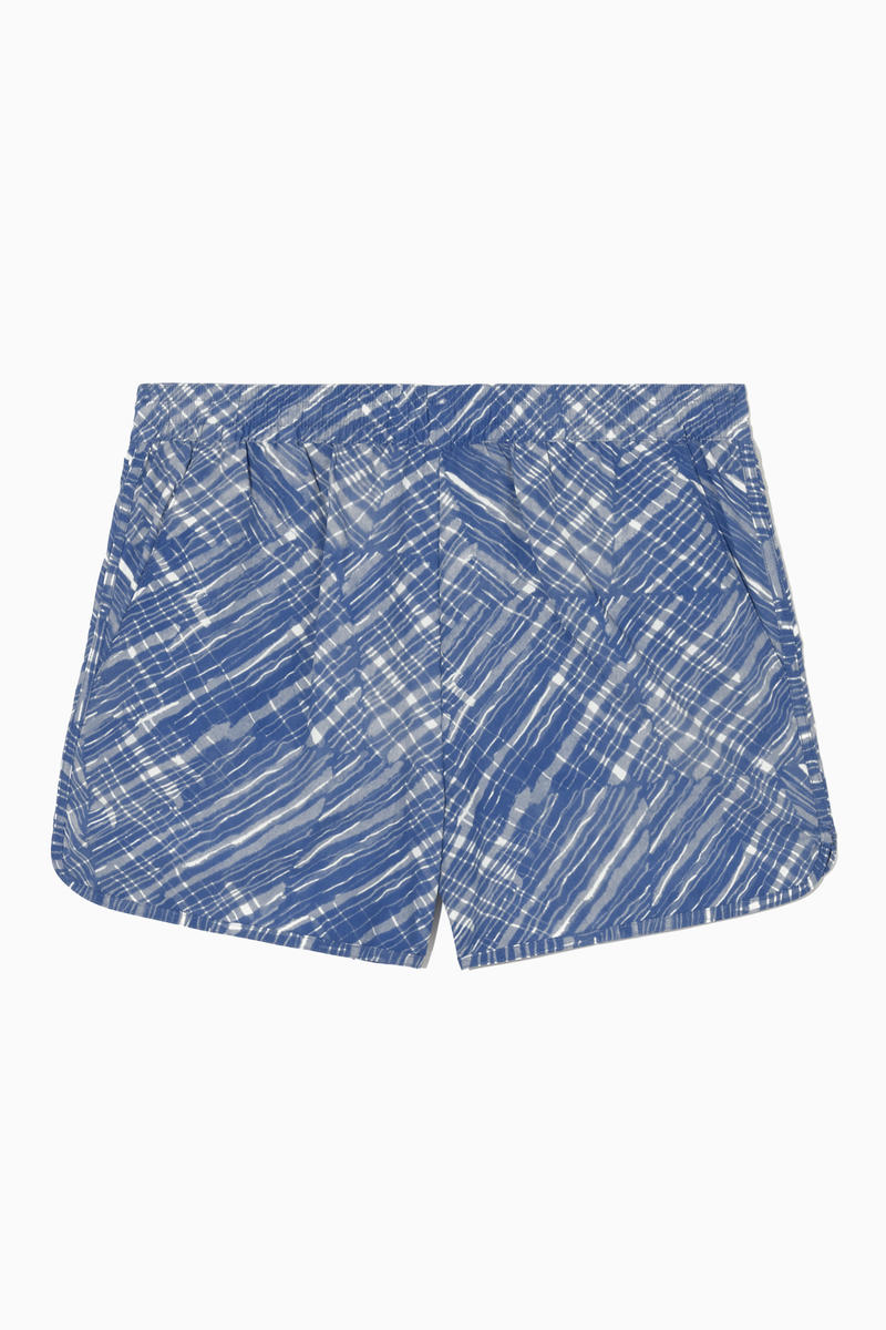 Printed Packable Swim Shorts