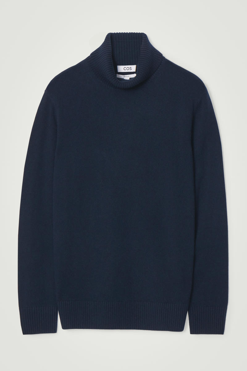 Wool-Cashmere Roll-Neck Jumper