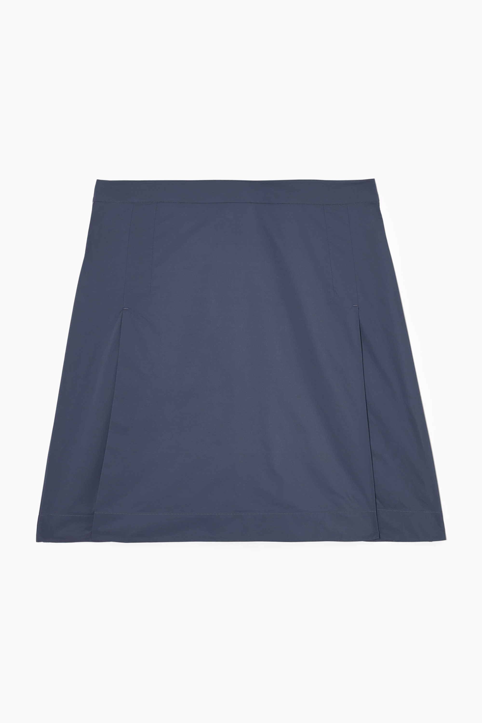 SHELL-PANEL A-LINE MINI SKIRT - BLUE | COS SHELL-PANEL A-LINE MINI SKIRT - BLUE | COS