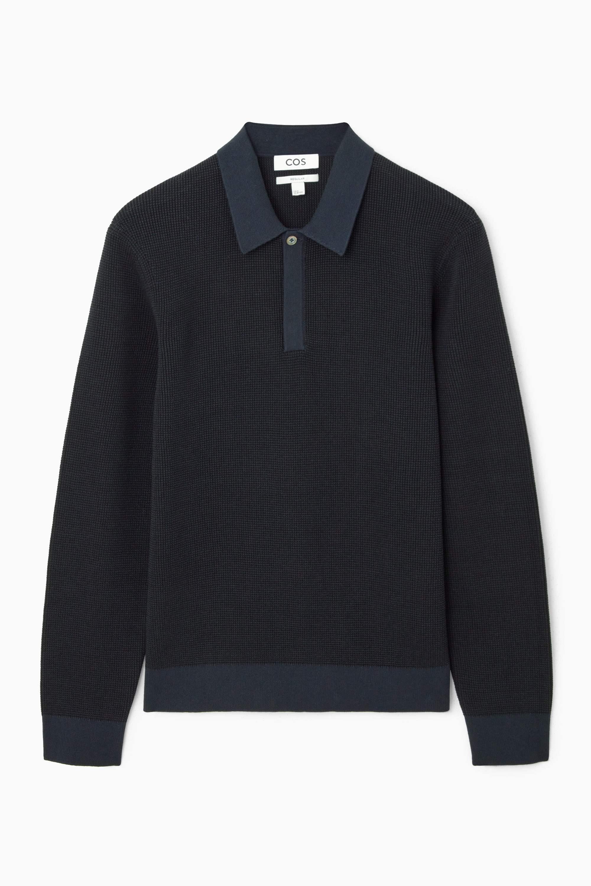 ★KIRSH★ Elbow Point Waffle Long Sleeve Dark Navy ELBOW POINT WAFFLE LONG SLEEVE [DARK NAVY] - KIRSH | 60