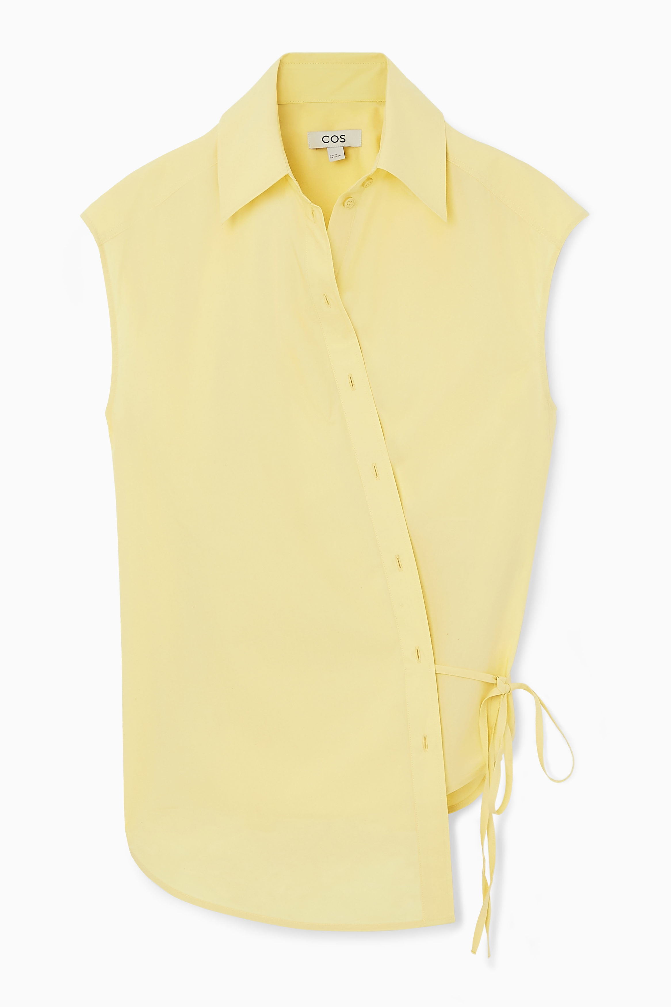 売れ筋商品|||オベイ シャツ レディース トップス Button-down blouse - yellow pear Yellow Cotton Loose Fit Shirt Online Shopping | OXXOSHOP
