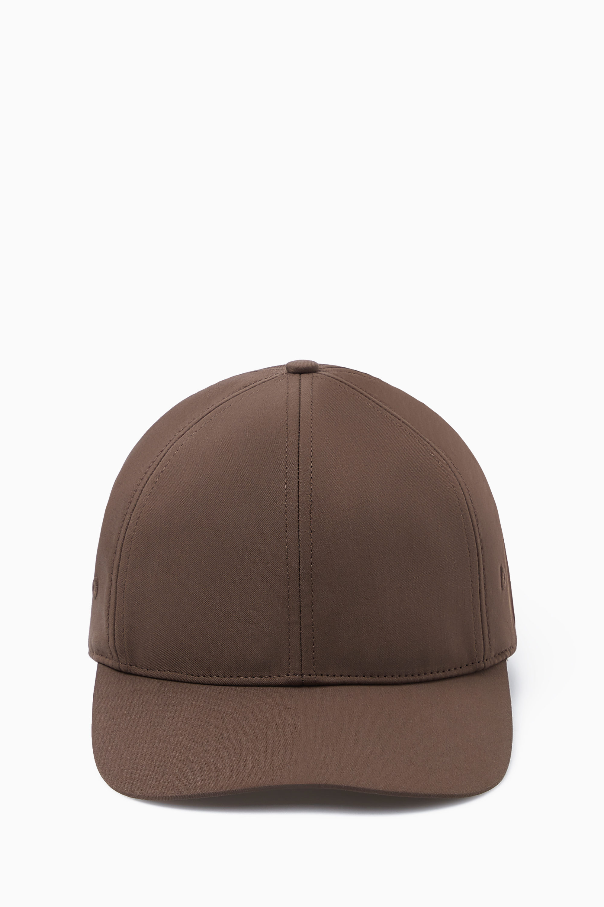 COTTON BASEBALL CAP - BROWN
