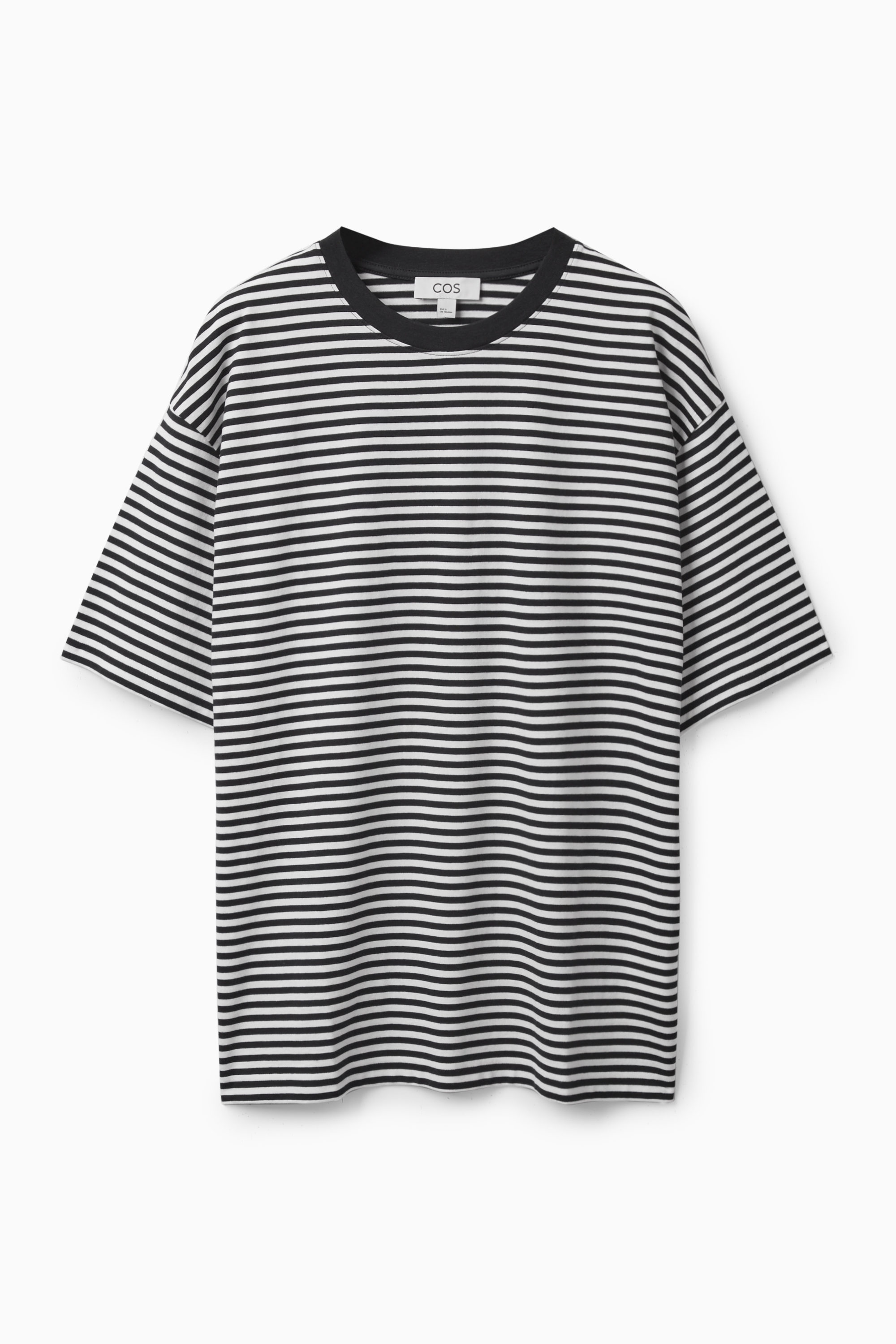 【Classic】cos striped short sleeve shirt COS Short-Sleeved Striped Shirt | endource
