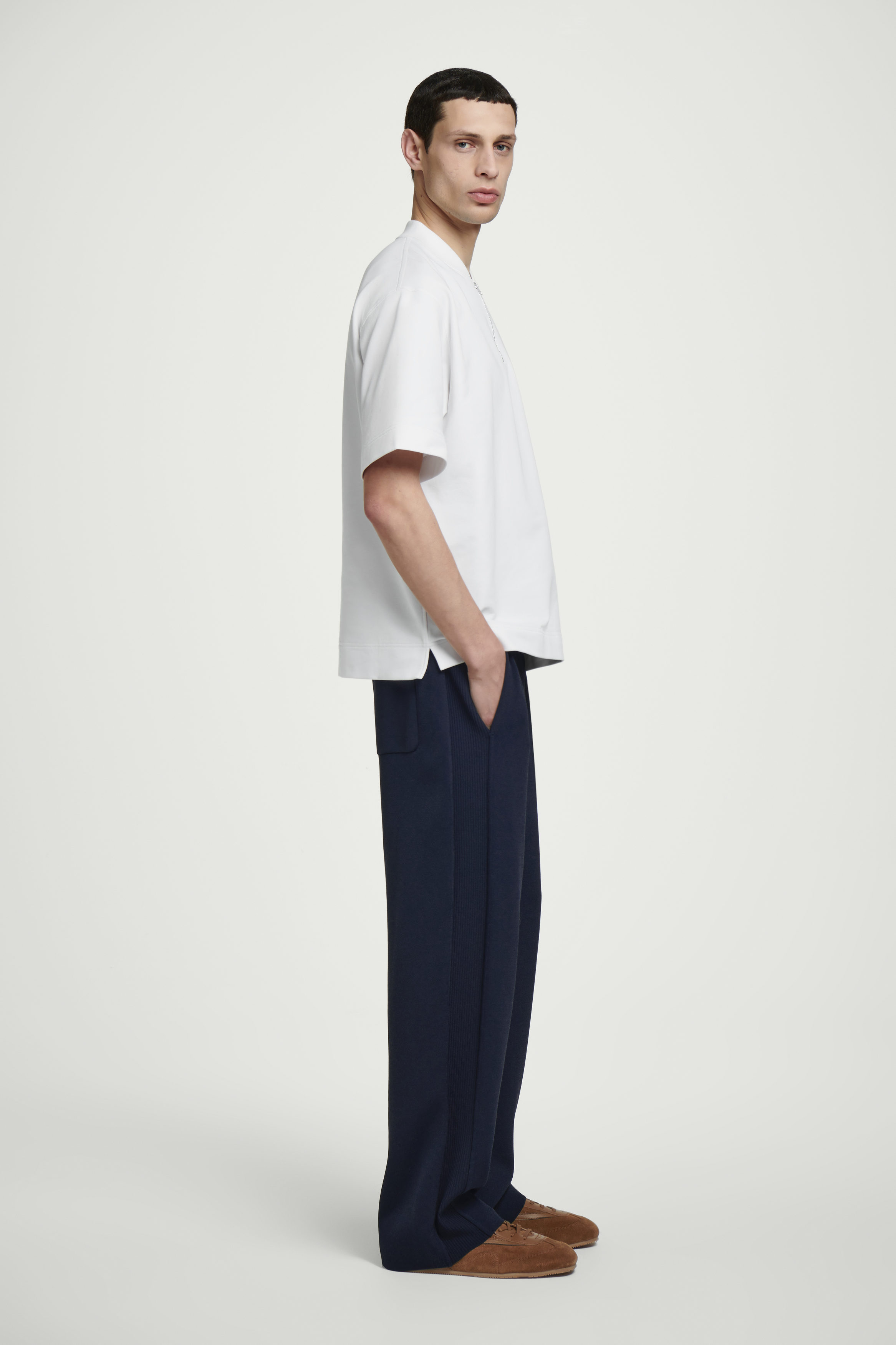 ONE SIDE DRAW CORD TEE / ワンサイドドローコードT（Tシャツ