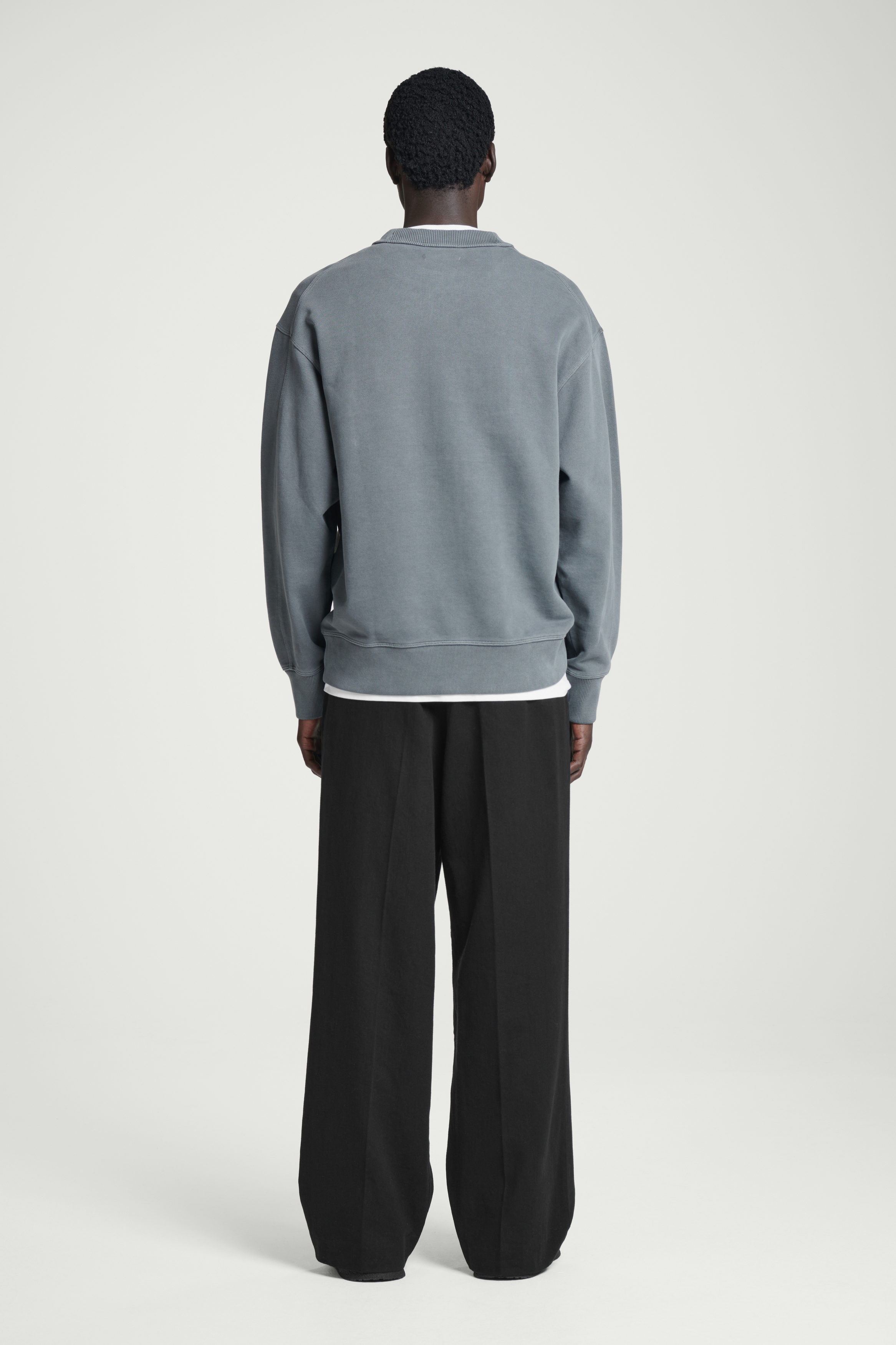 Relaxed Fit Cropped Sweater | OAK + FORT – OAK + FORT USA