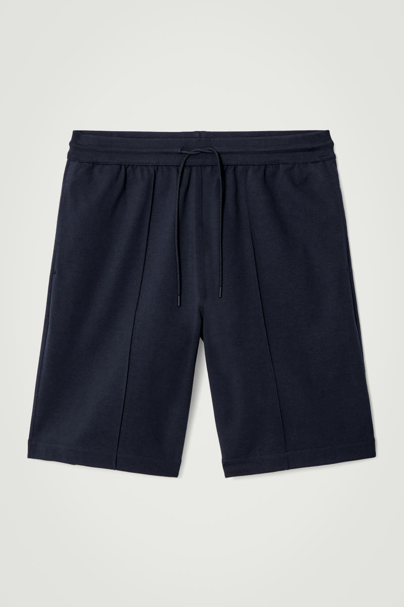 Mercerised-Jersey Track Shorts