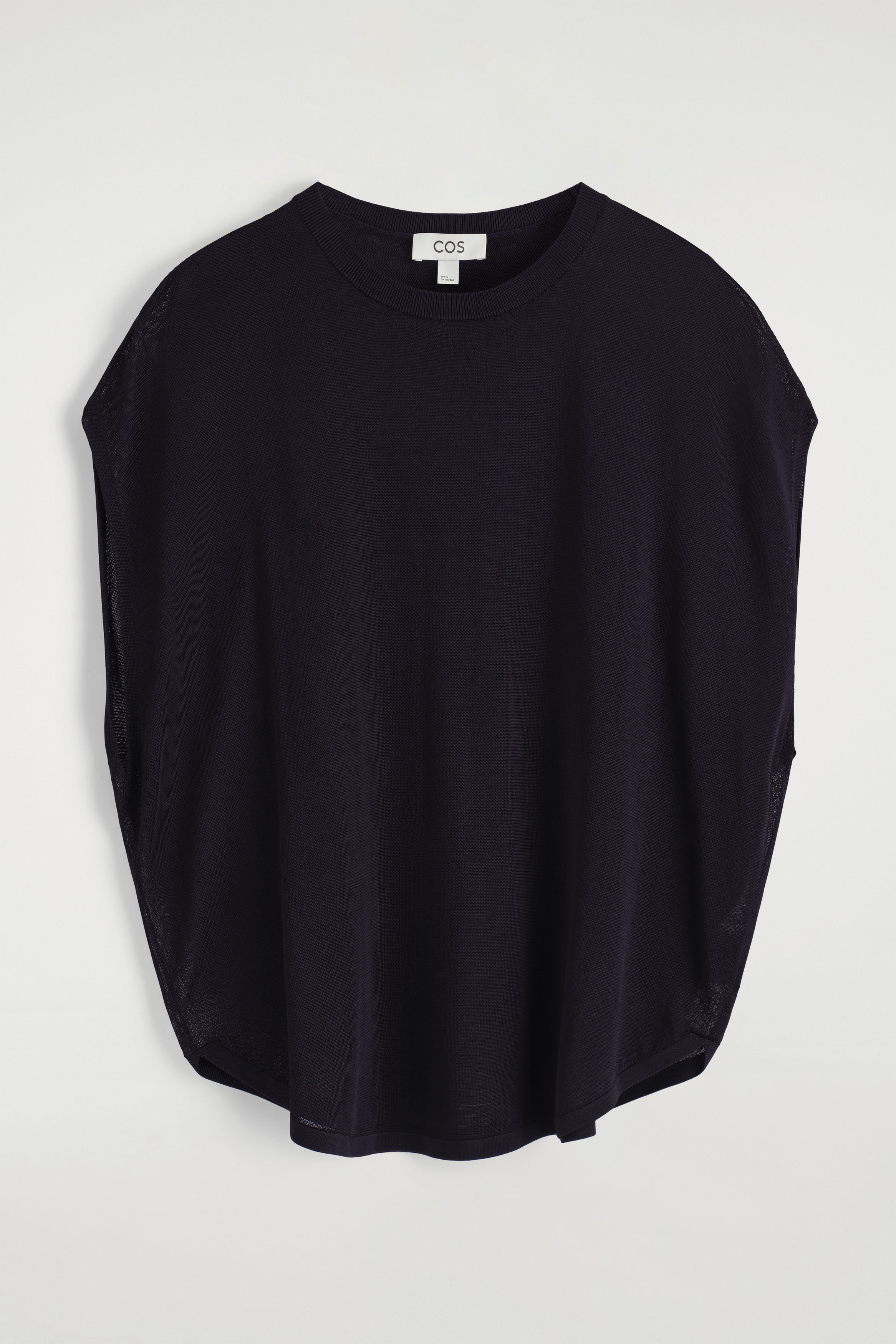 argue＊T-SHIRT HOLE KNIT/DARK NAVYサイズ1