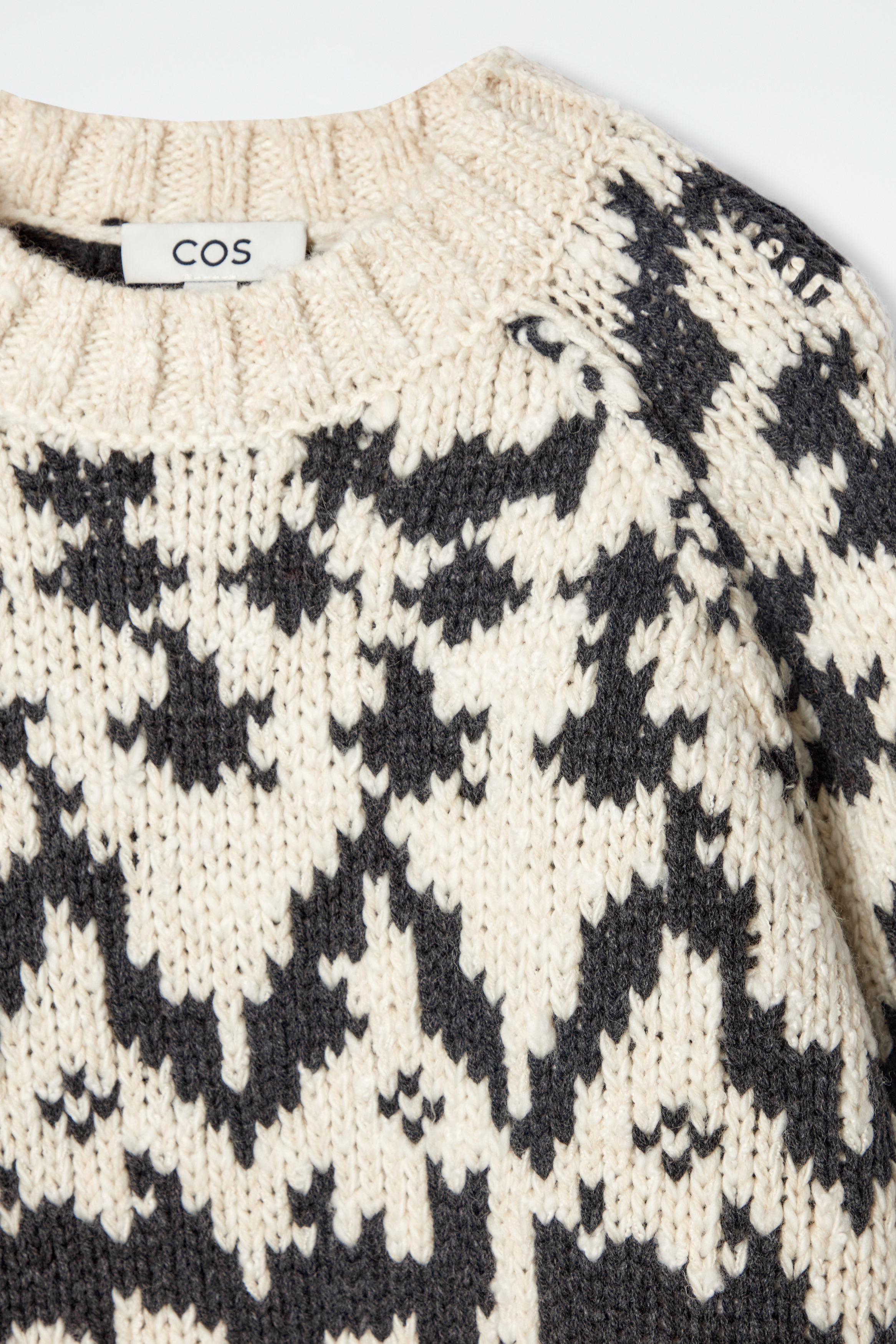 YLEVE WOOL MOHAIR FAIR ISLE KNIT イレーヴ YLÈVE / イレーヴ【WOOL MOHAIR FAIR ISLE KNIT】