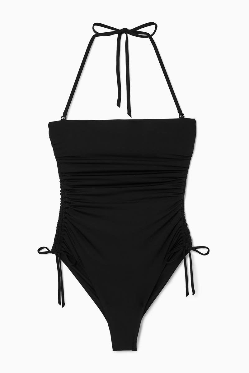 Ruched Bandeau Swimsuit