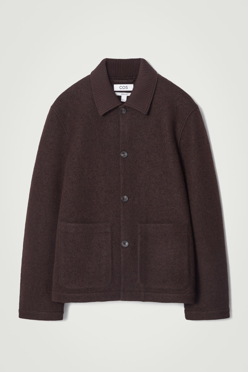 Boiled-Wool Chore Jacket