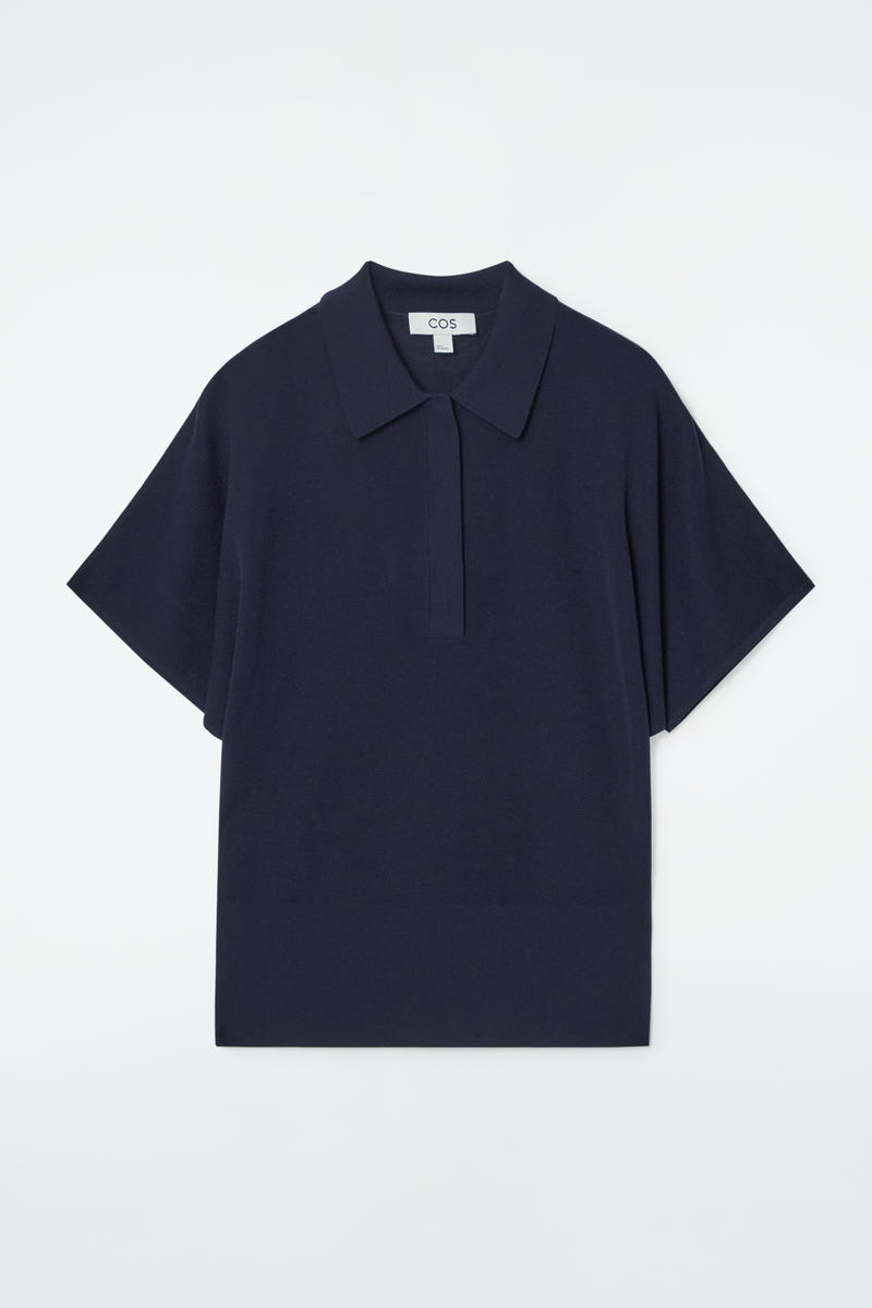 Knitted Polo Shirt