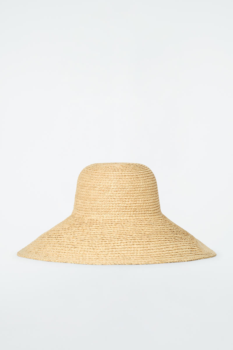 Wide-Brim Straw Hat