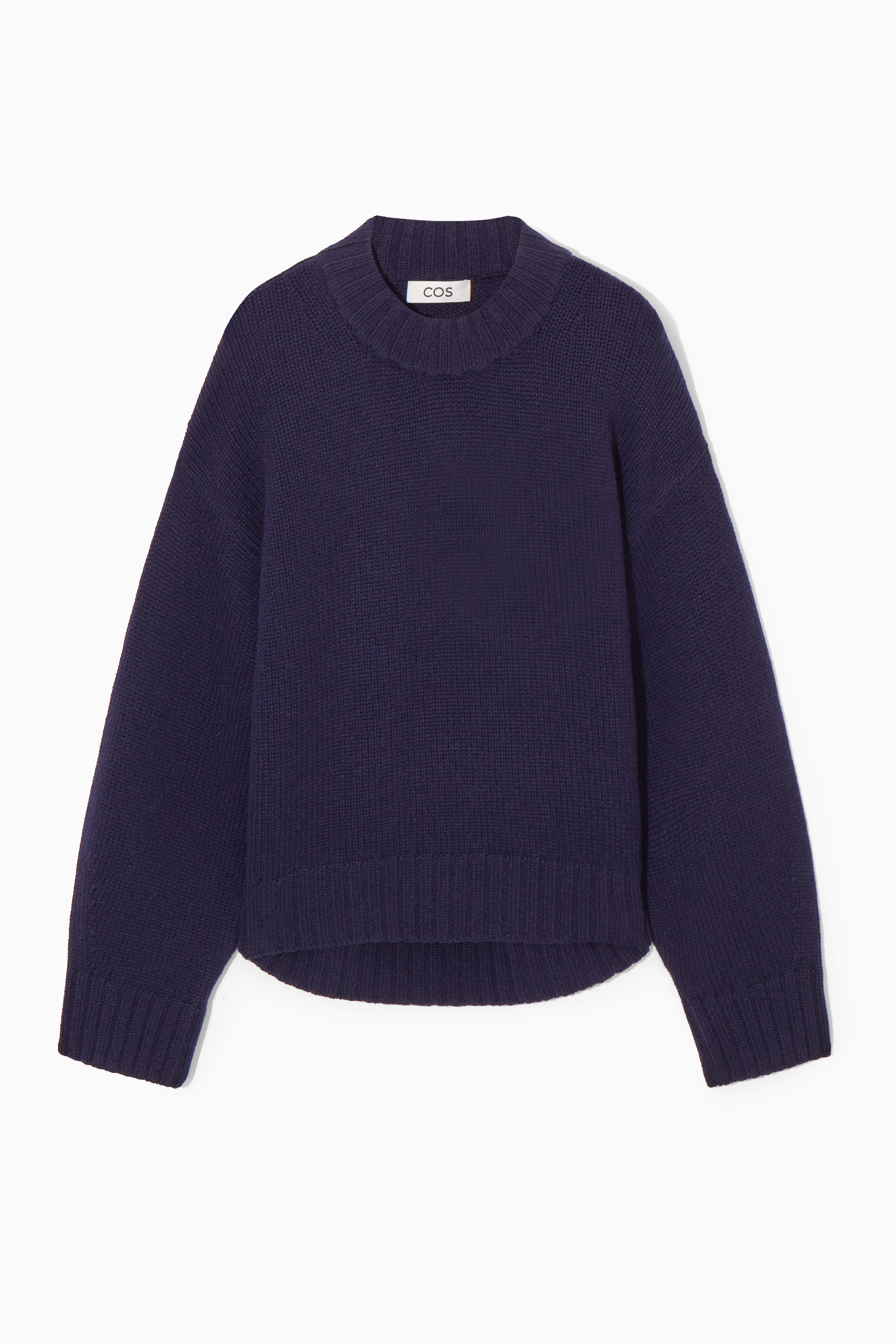 Chunky Cashmere Crew-Neck Jumper