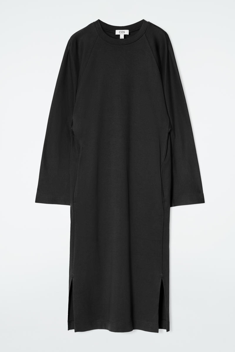 Jersey Midi Column Dress