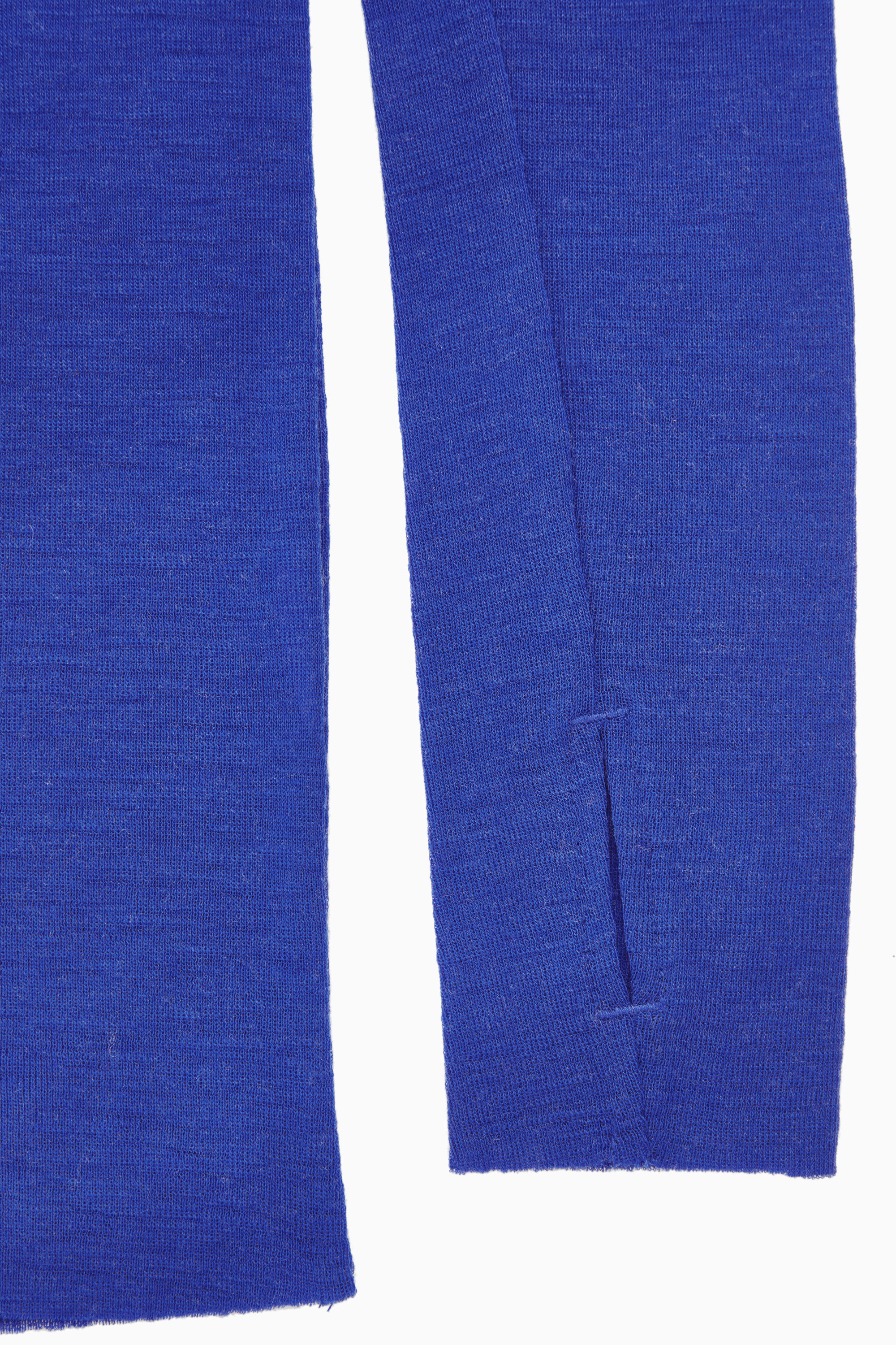 CREW-NECK MERINO WOOL TOP - BRIGHT BLUE | COS