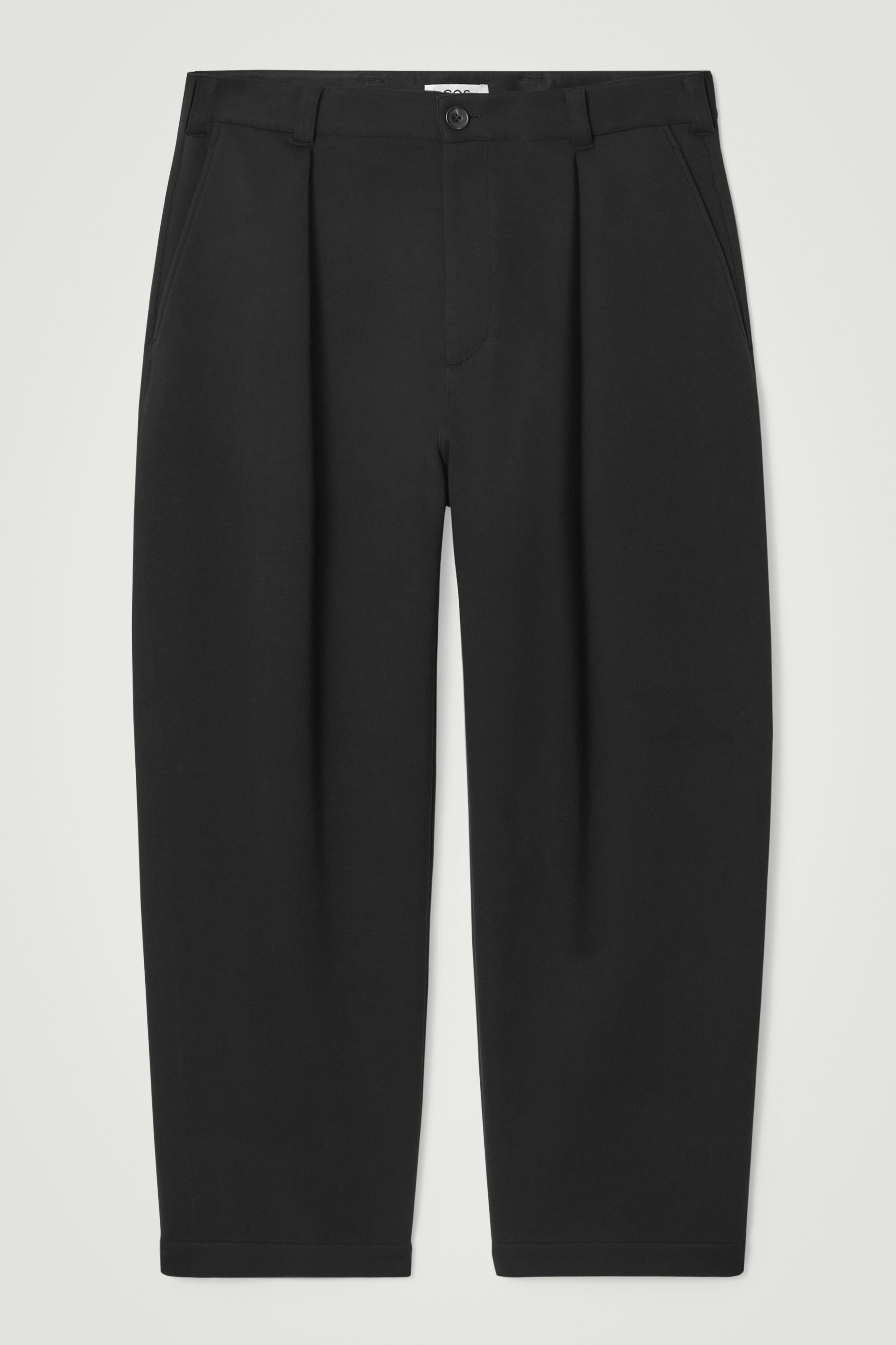 人気カラーの BARREL-LEG SCUBA-JERSEY TROUSERS BLACK - WorkUtility&SafetyClothing
