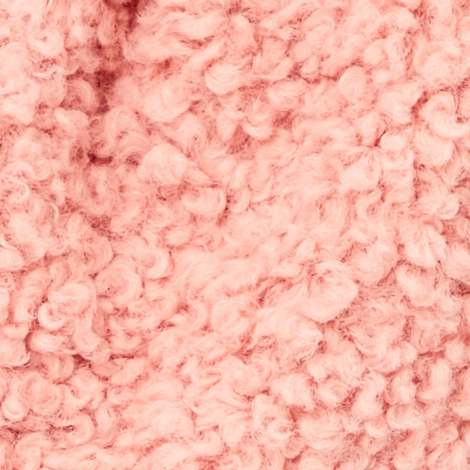 CAVATELLI MINI CLUTCH - FAUX SHEARLING - PINK | COS