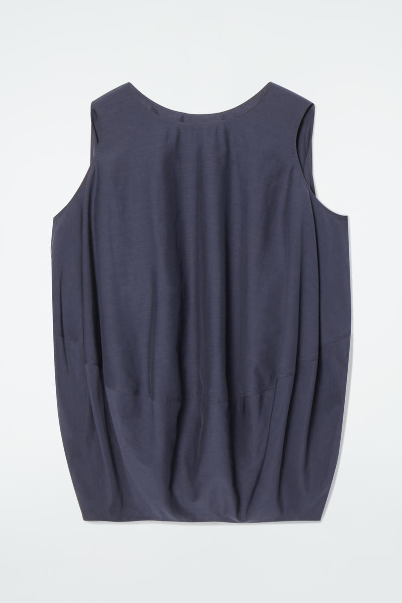 Bubble Sleeveless Top